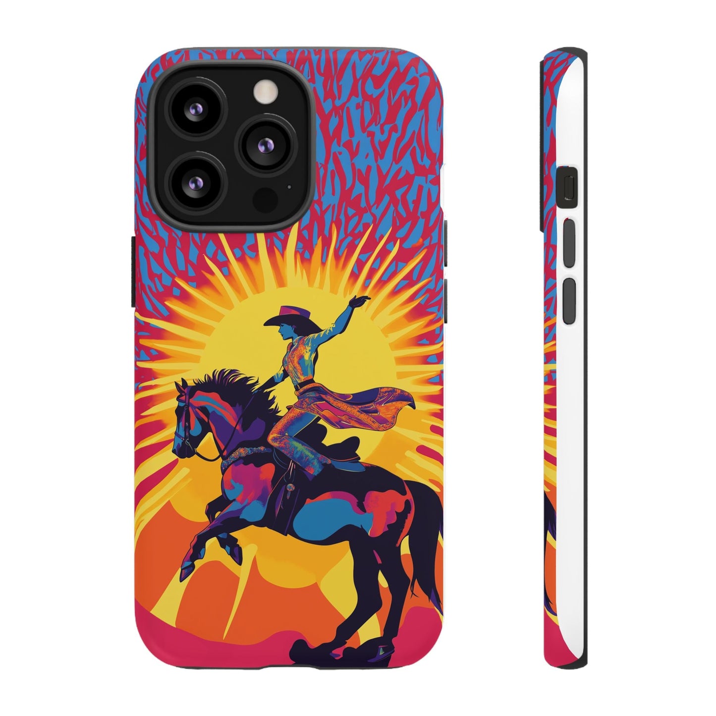iphone case Electric Rodeo Cowgirl iPhone 13 Pro