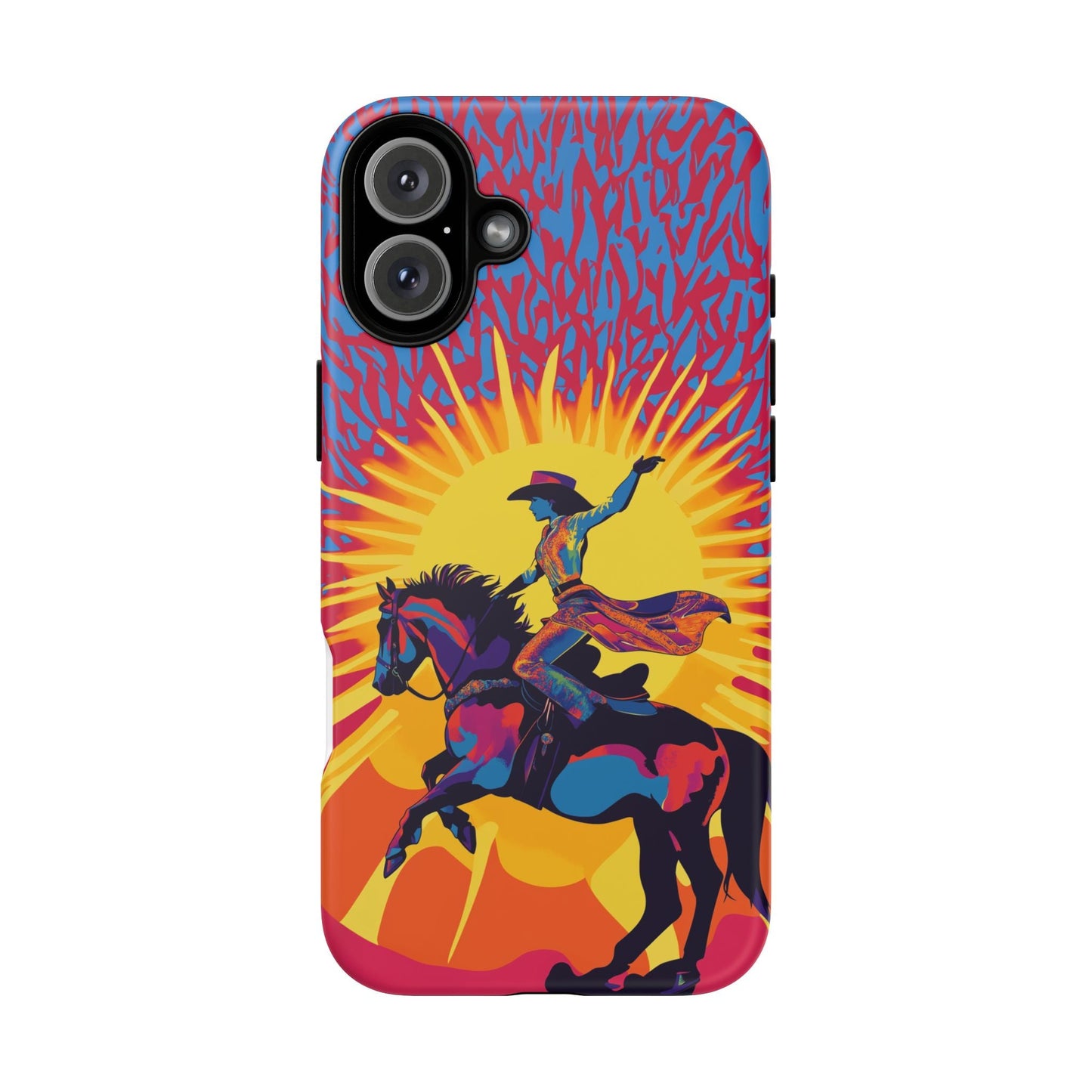 iphone case Electric Rodeo Cowgirl iPhone 16 Plus