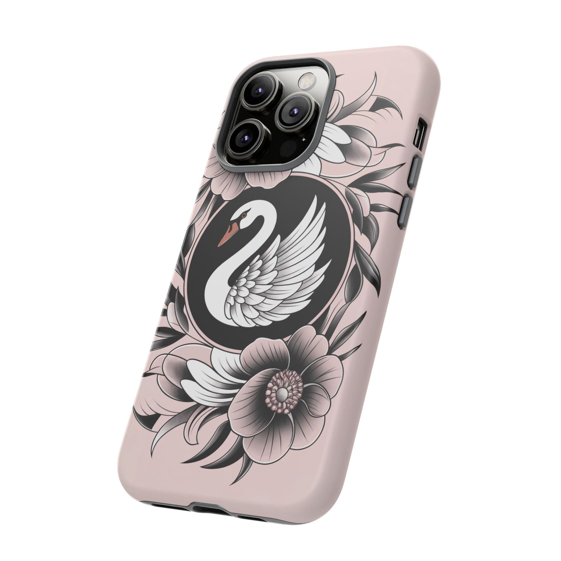 iphone case Elegant Midnight Swan