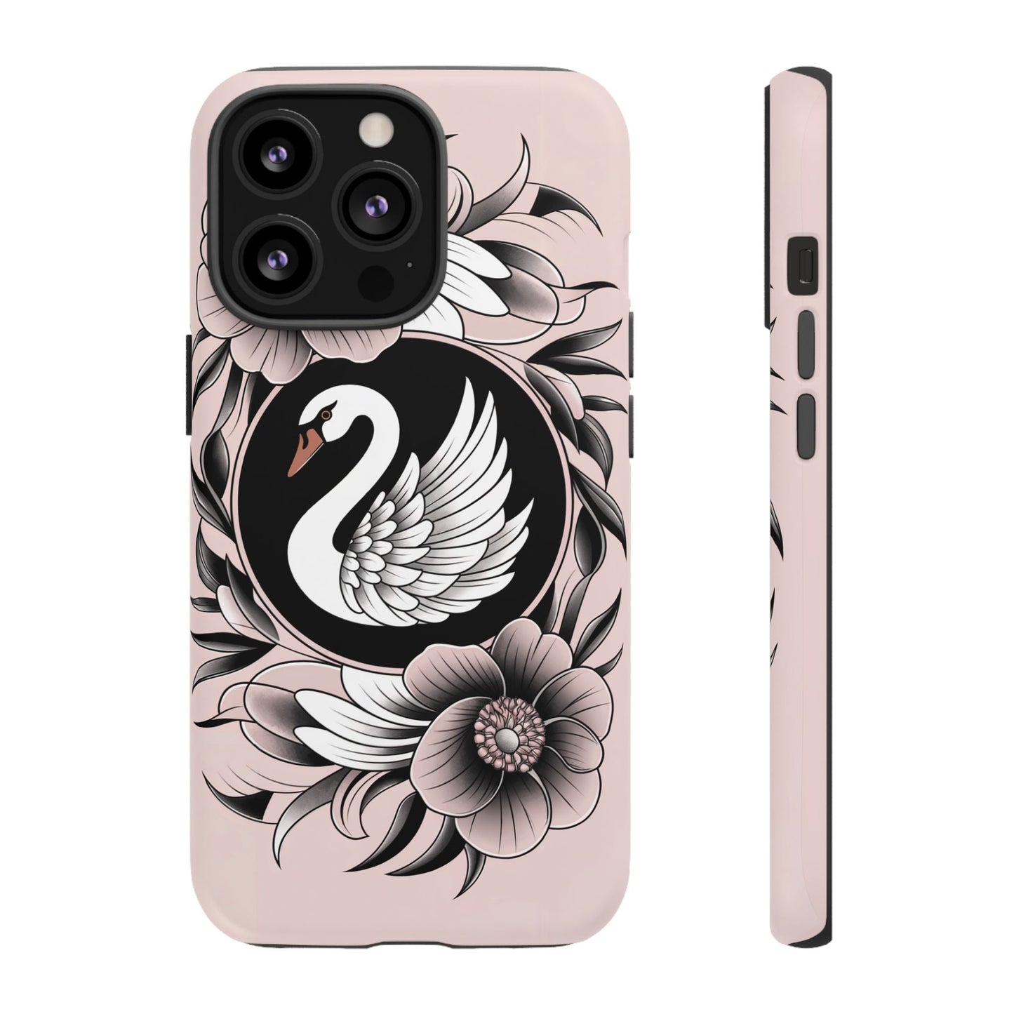 iphone case Elegant Midnight Swan iPhone 13 Pro