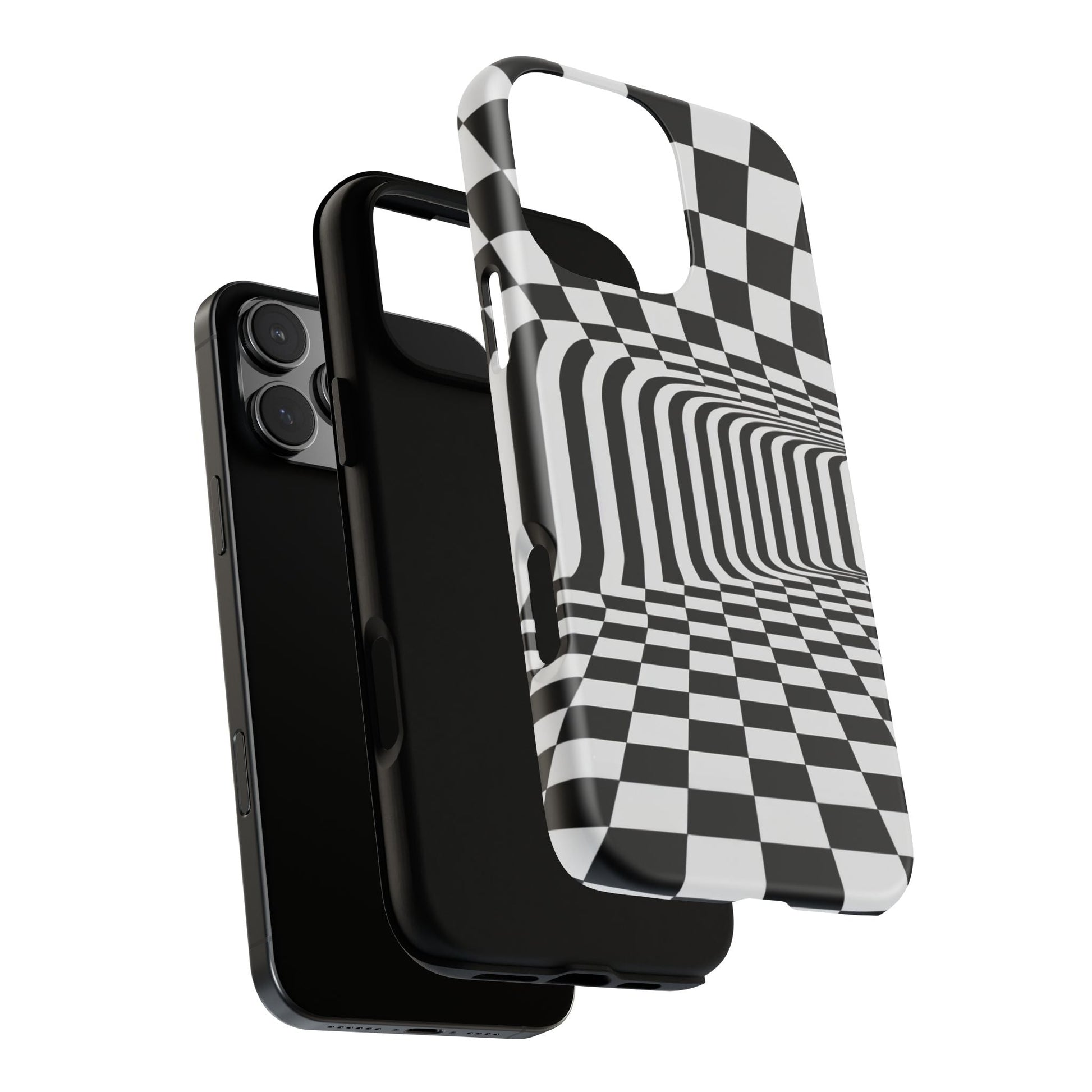 iphone case Endless Checkered Tunnel