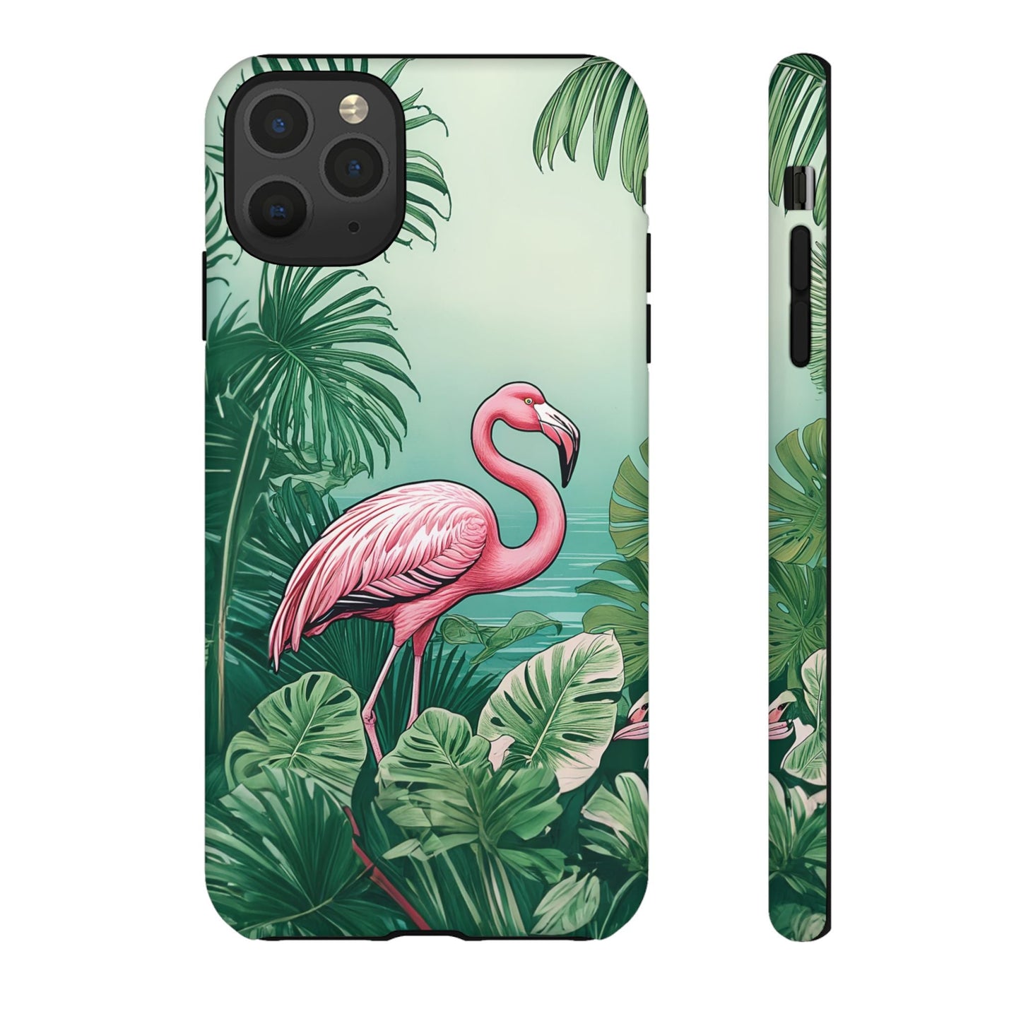 iphone case Flamingo in Palm Paradise iPhone 11 Pro Max
