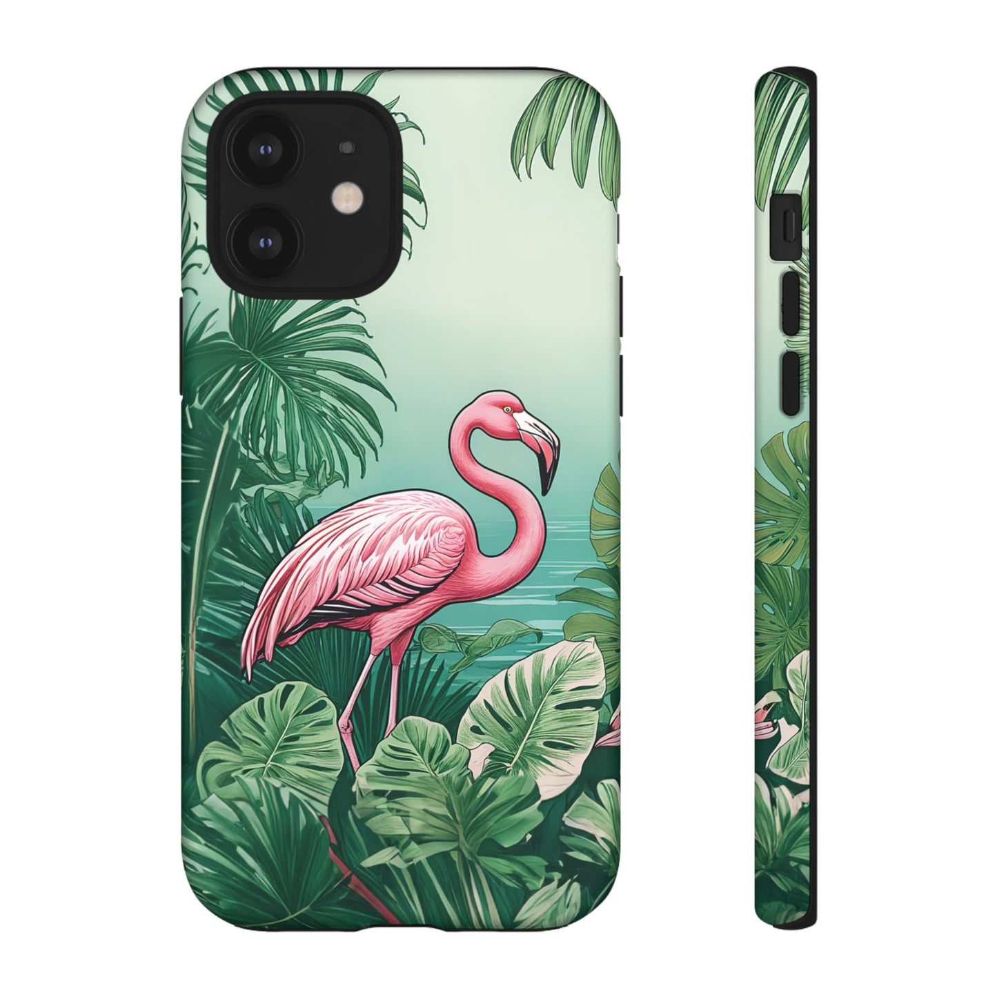 iphone case Flamingo in Palm Paradise iPhone 12