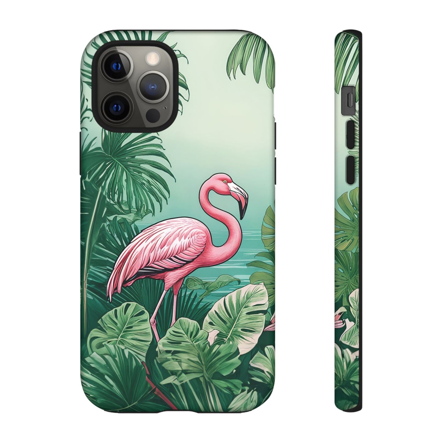 iphone case Flamingo in Palm Paradise iPhone 12 Pro