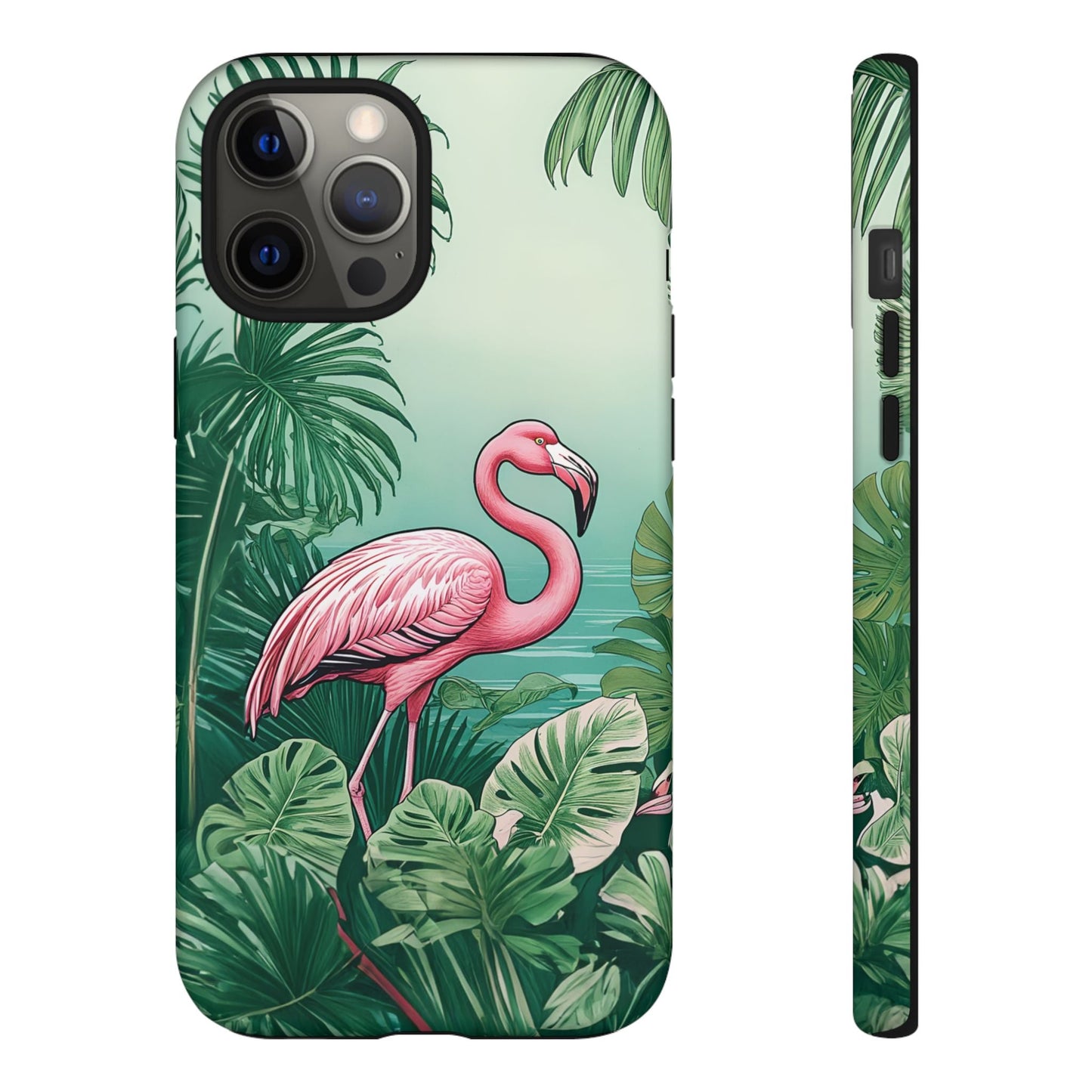 iphone case Flamingo in Palm Paradise iPhone 12 Pro Max