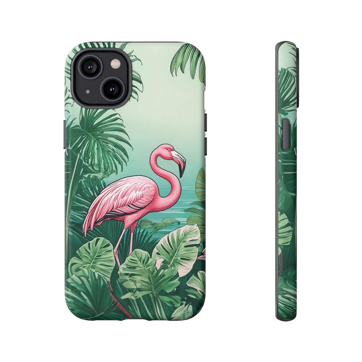 iphone case Flamingo in Palm Paradise iPhone 14 Plus
