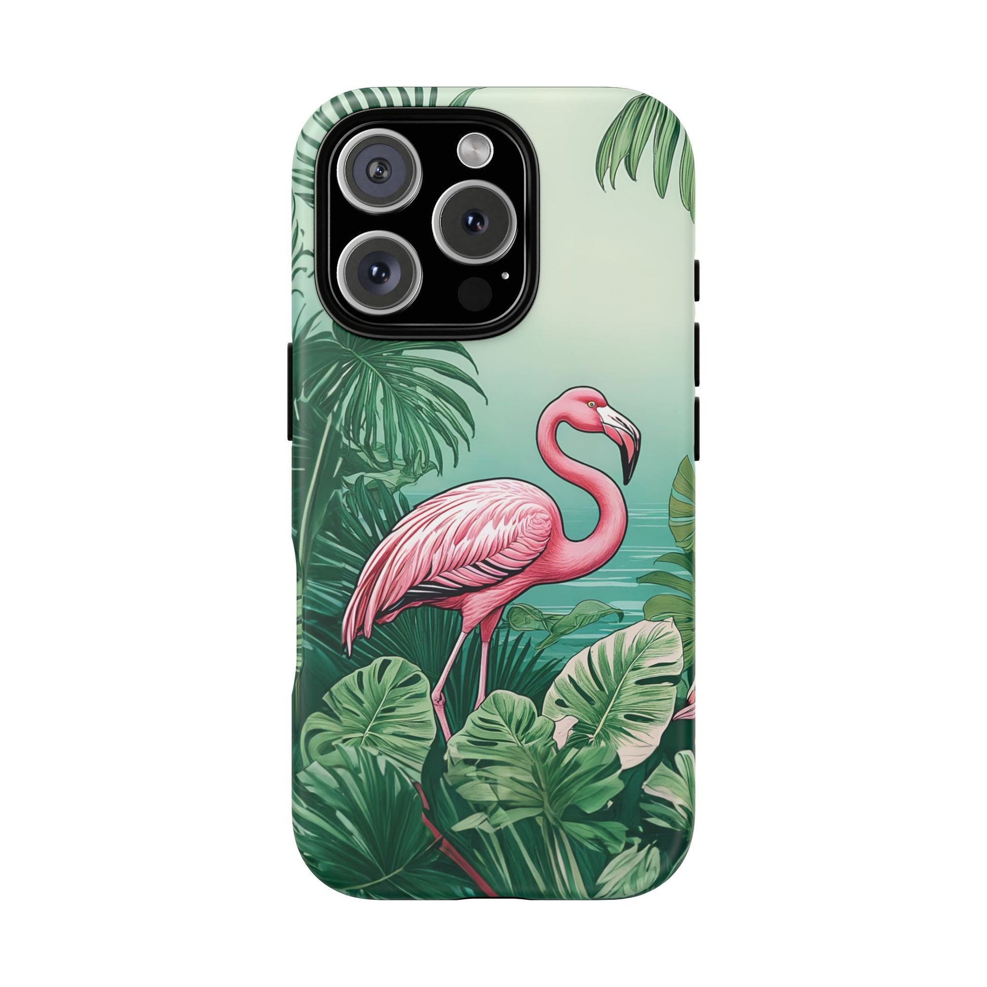 iphone case Flamingo in Palm Paradise iPhone 16 Pro