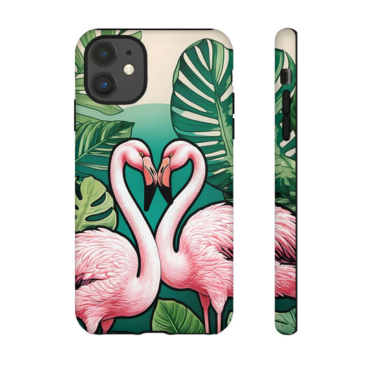 iphone case Flamingo Love Heart iPhone 11