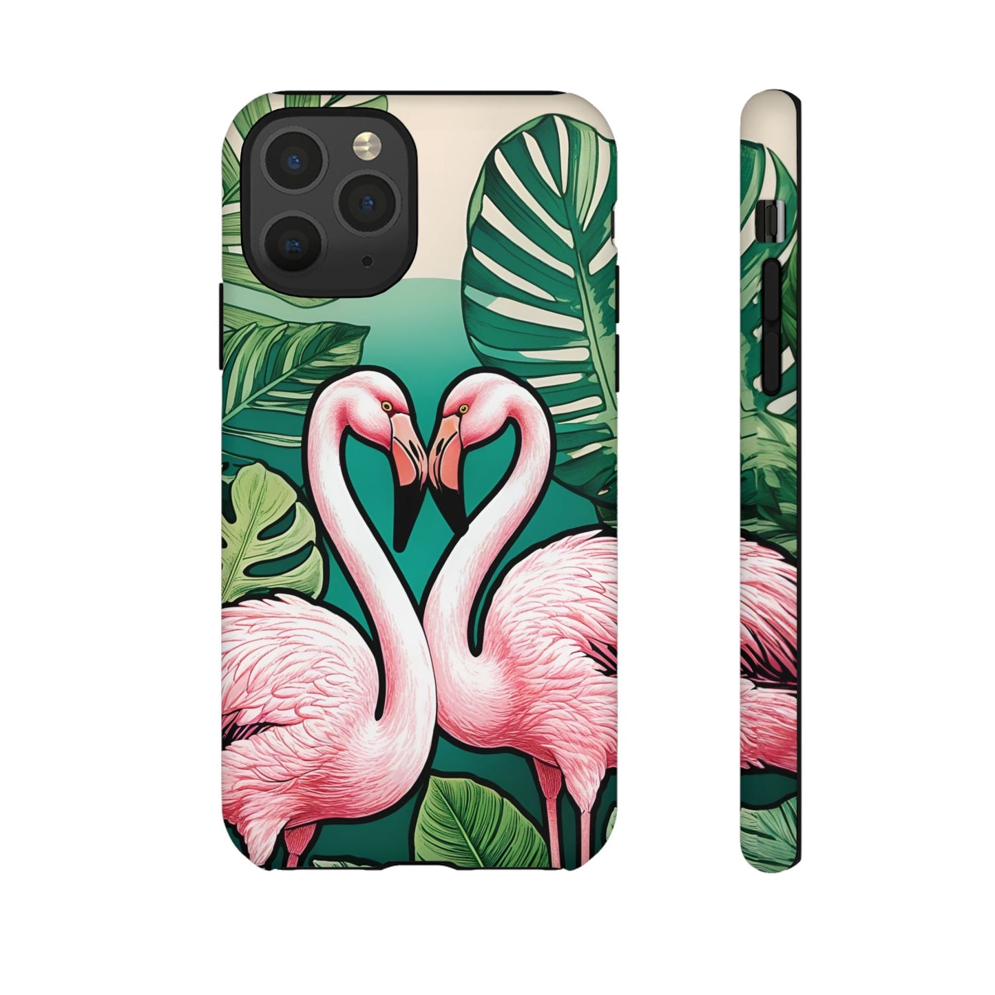 iphone case Flamingo Love Heart iPhone 11 Pro