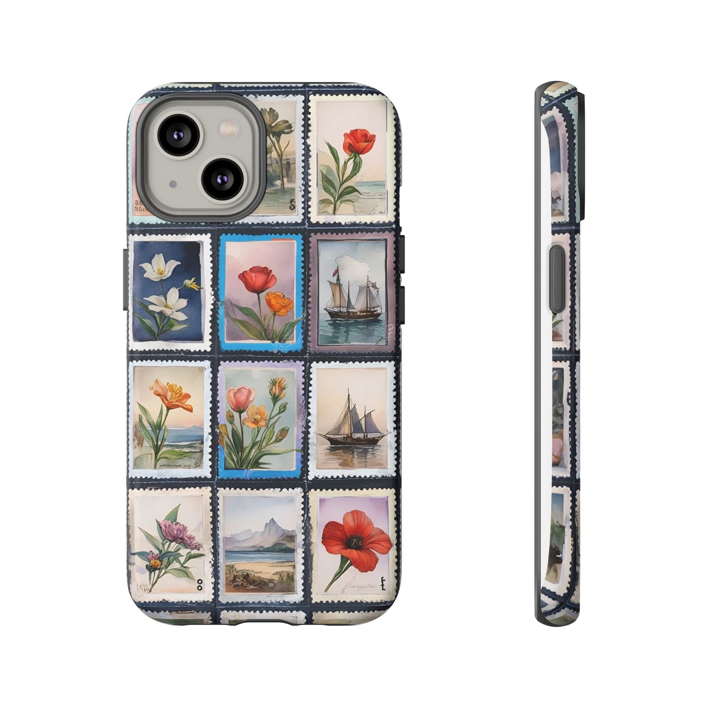iphone case Floral Stamp Collection iPhone 14