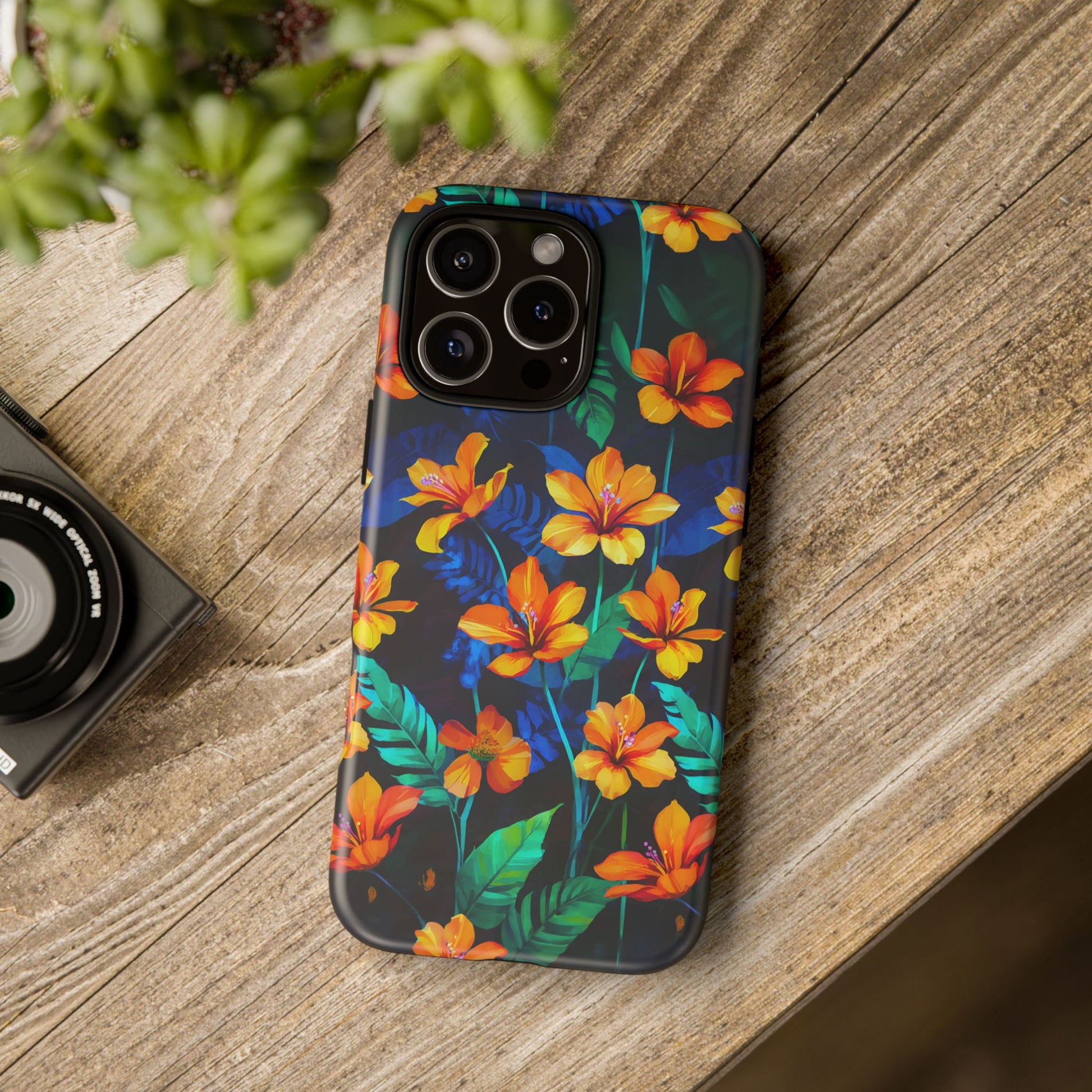 iphone case Flowers at Night