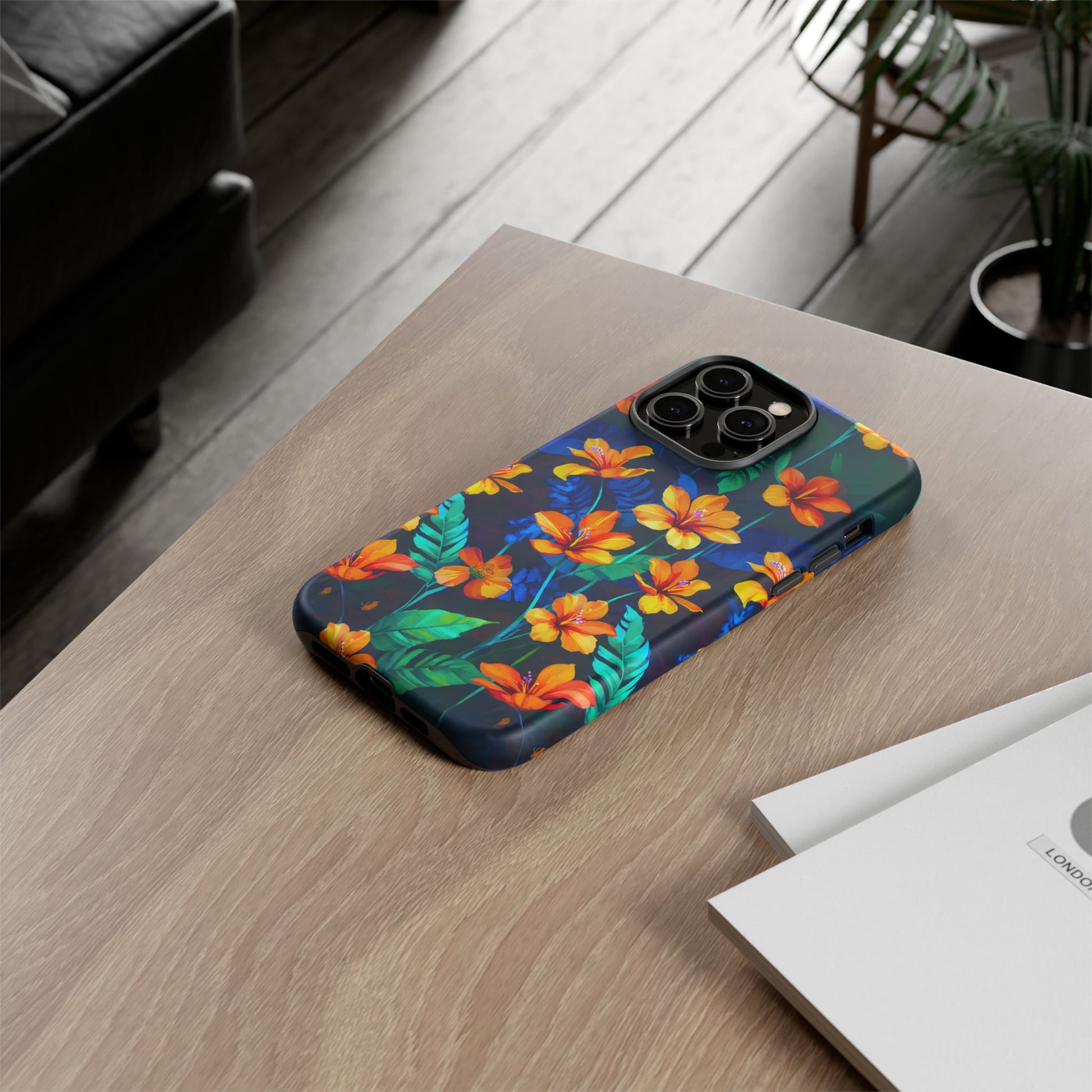 iphone case Flowers at Night