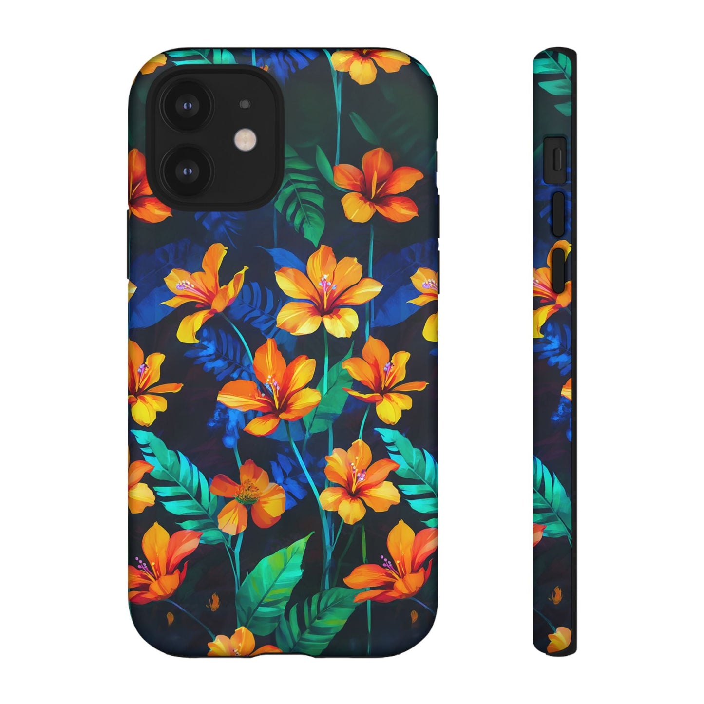 iphone case Flowers at Night iPhone 12