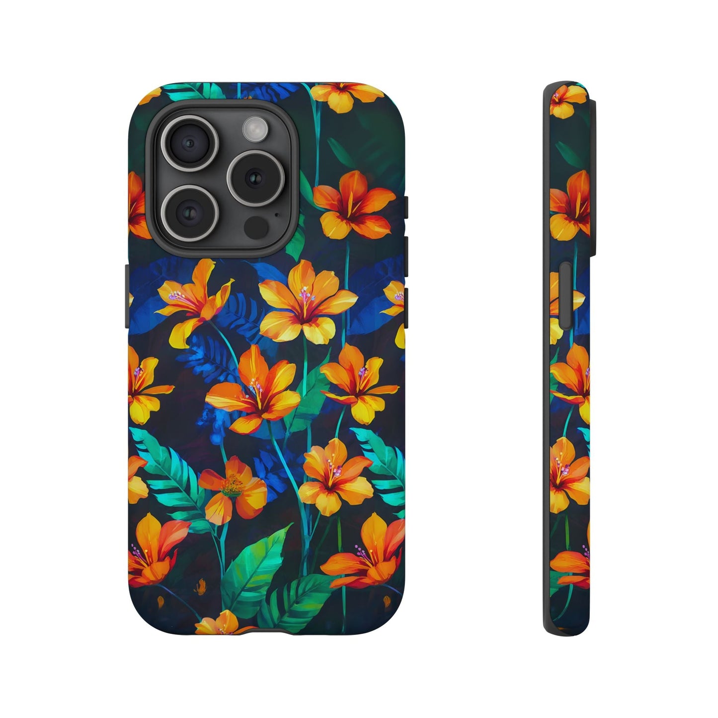 iphone case Flowers at Night iPhone 15 Pro