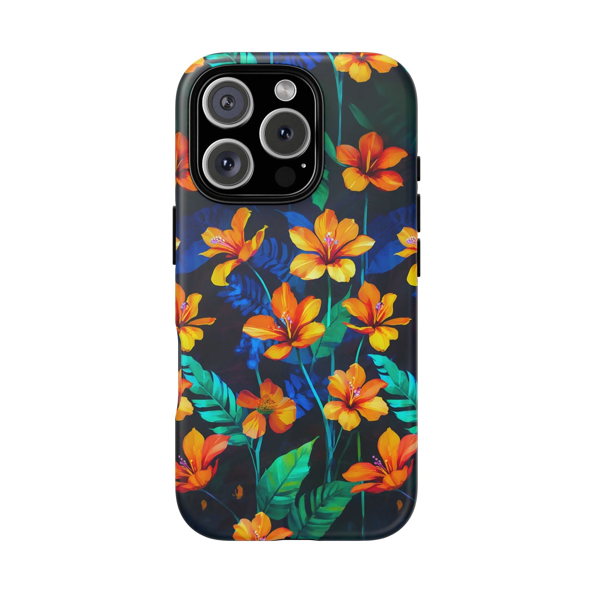 iphone case Flowers at Night iPhone 16 Pro