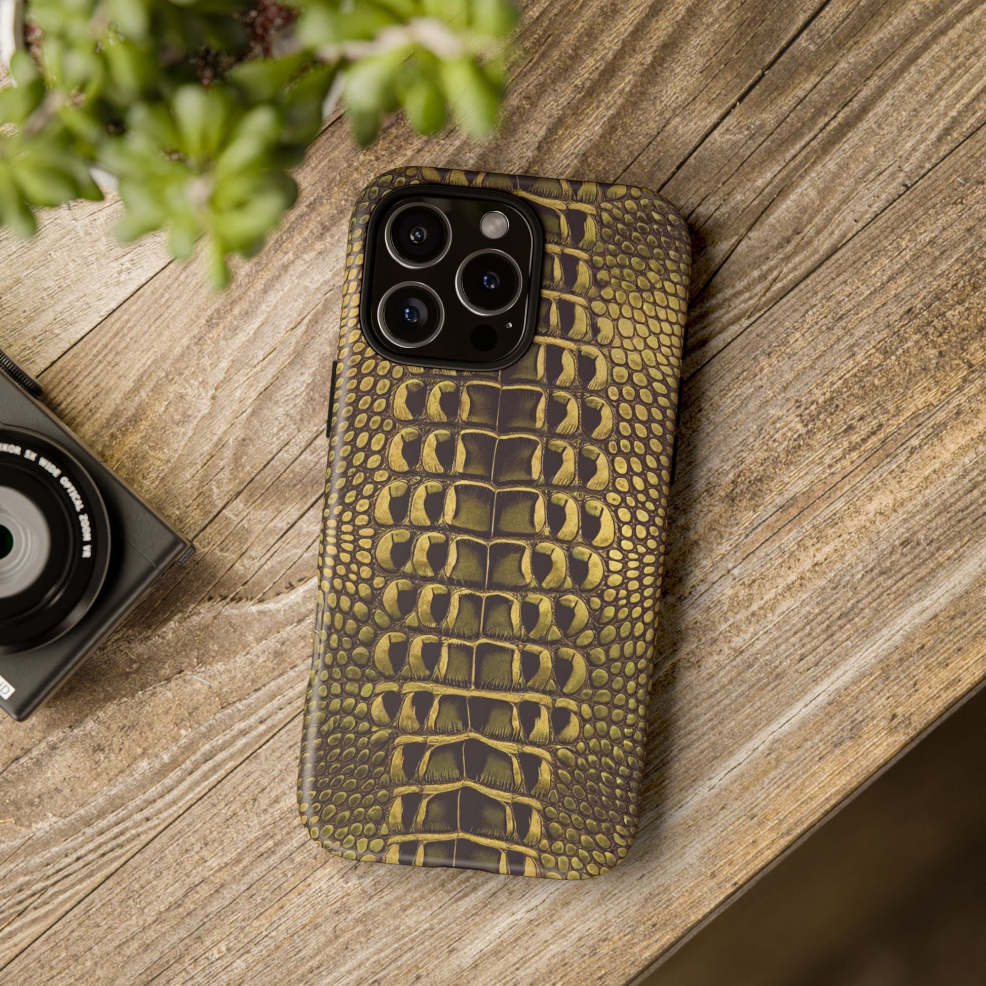 iphone case Golden Croc Scales