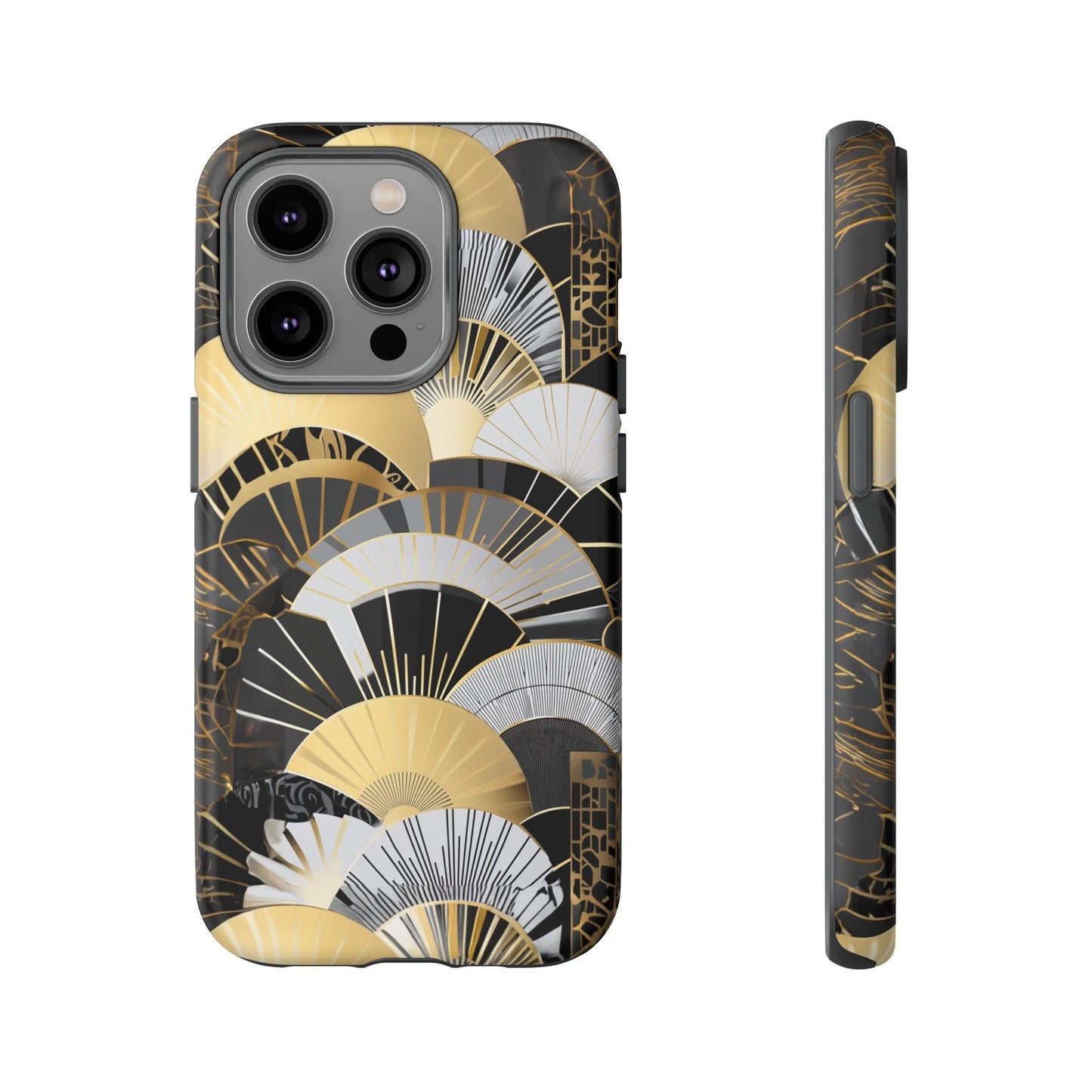 iphone case Golden Deco Fans iPhone 14 Pro