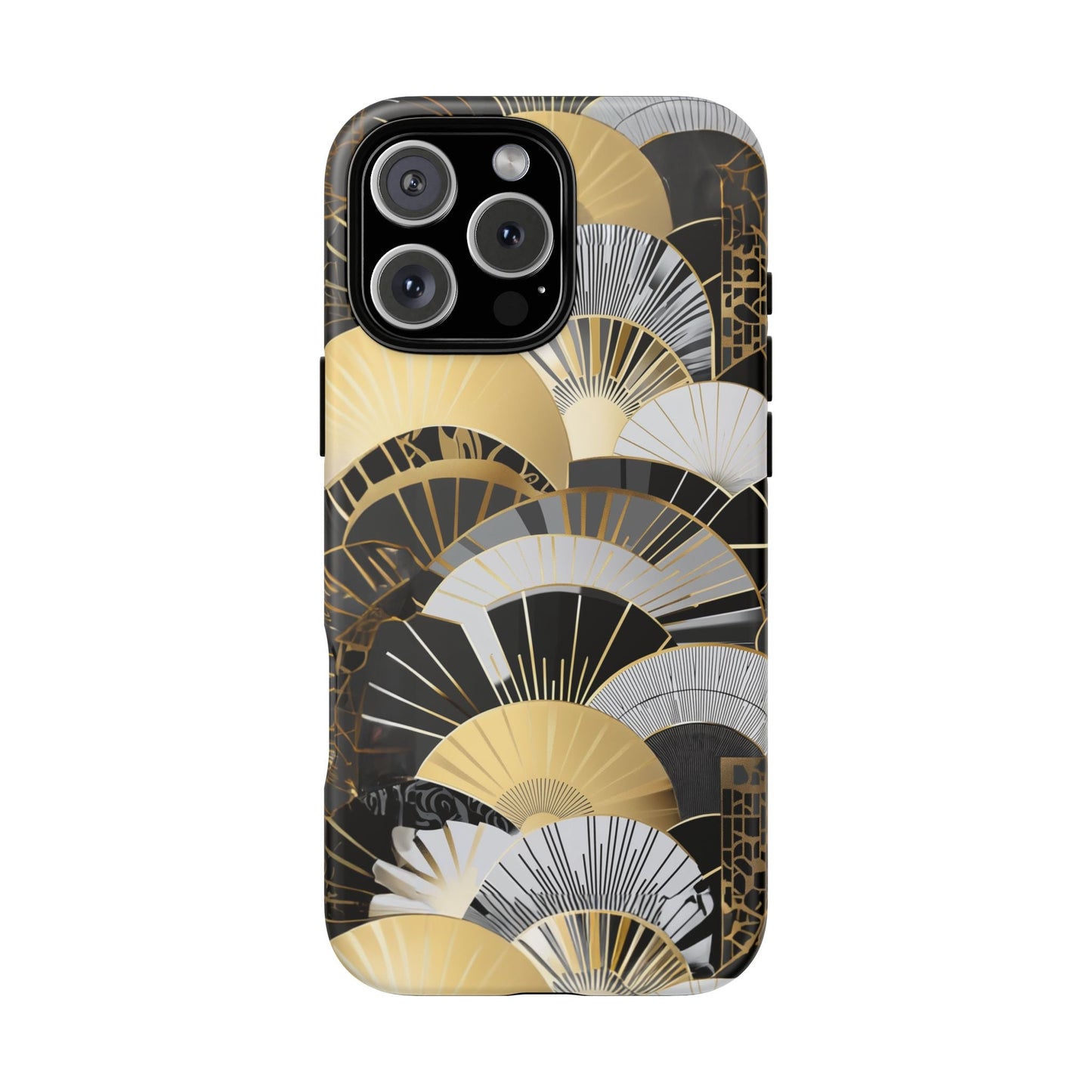 iphone case Golden Deco Fans iPhone 16 Pro Max