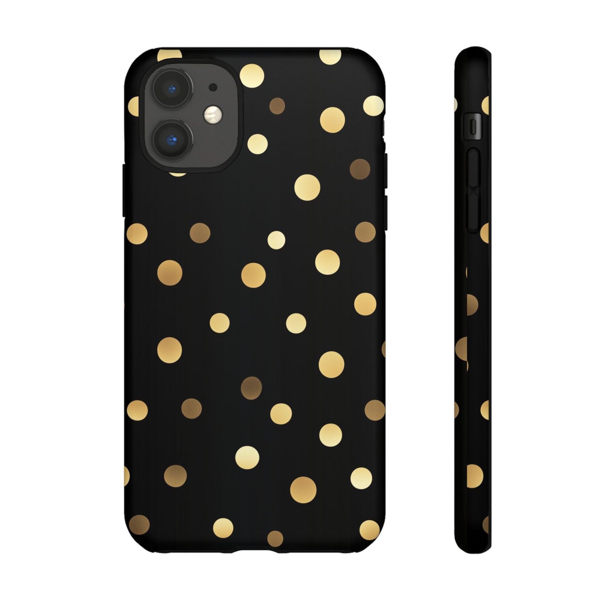 iphone case Golden Luxe Dots iPhone 11