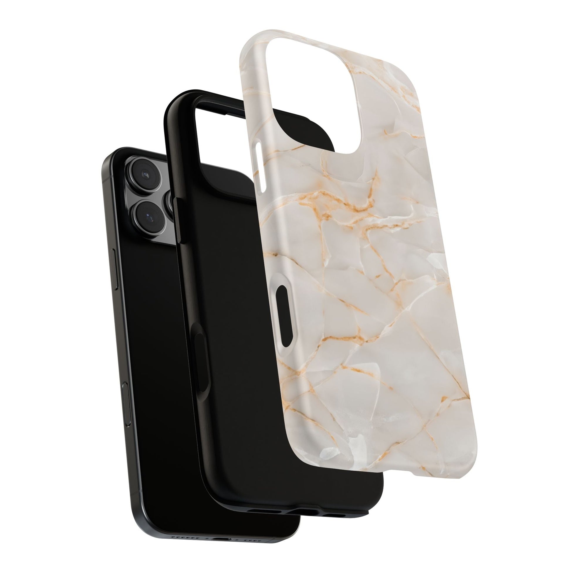 iphone case Golden Marble Veins