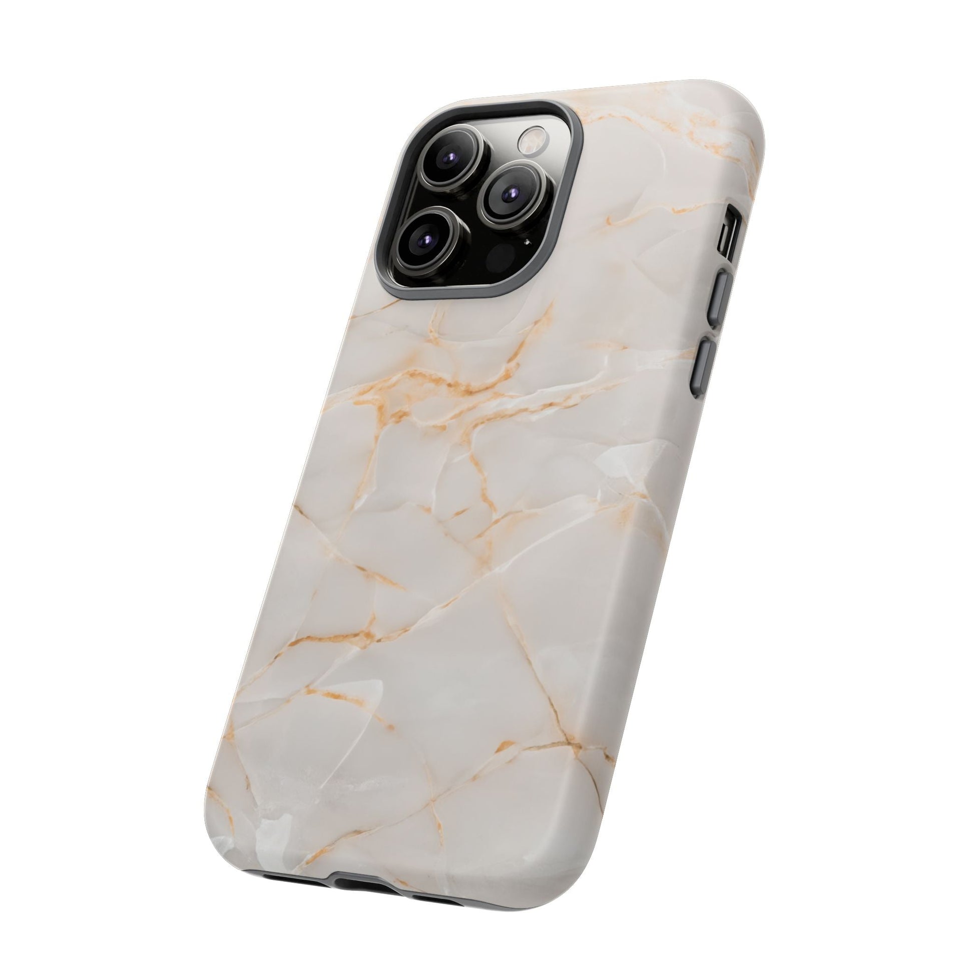iphone case Golden Marble Veins