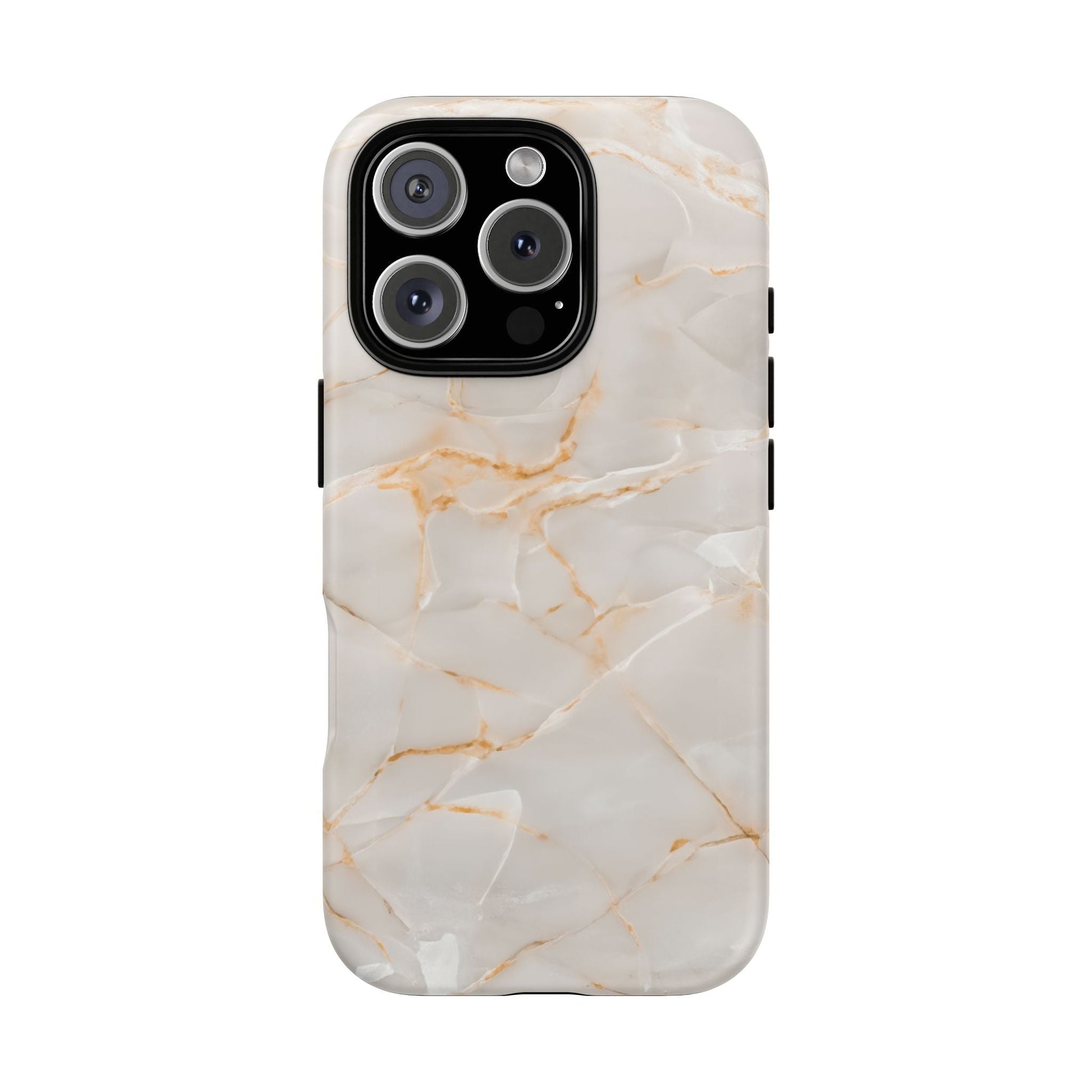 iphone case Golden Marble Veins iPhone 16 Pro