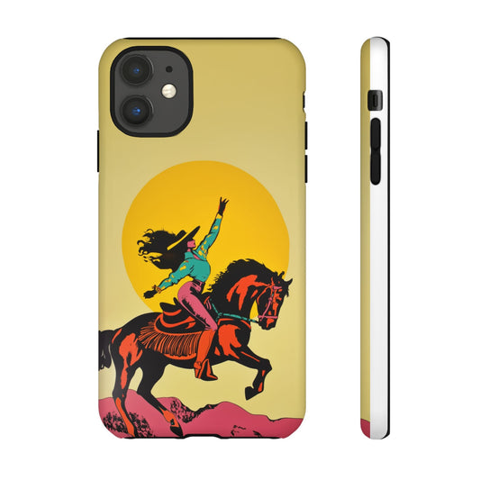 iphone case Golden Sky Cowgirl iPhone 11