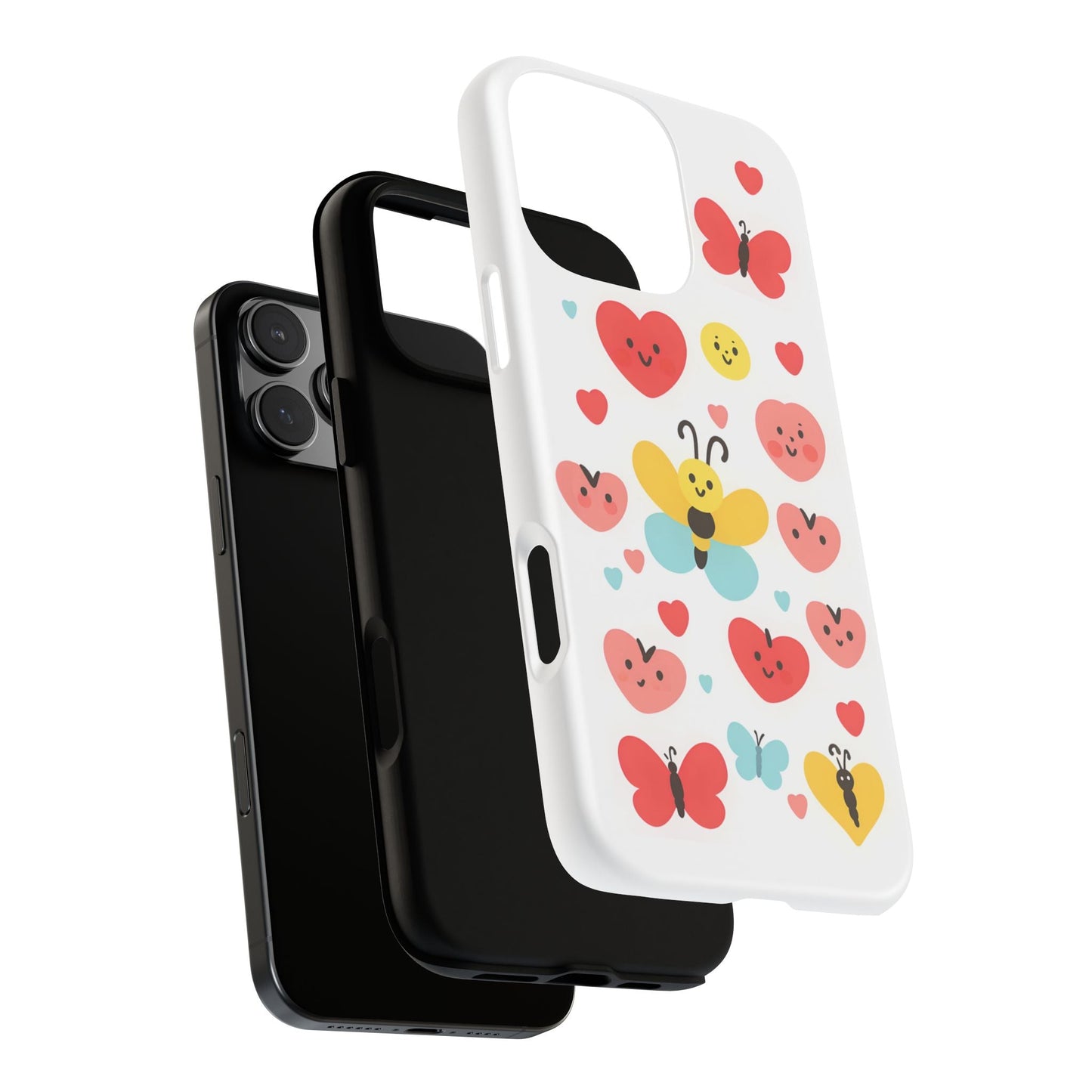 iphone case Happy Hearts Flutter