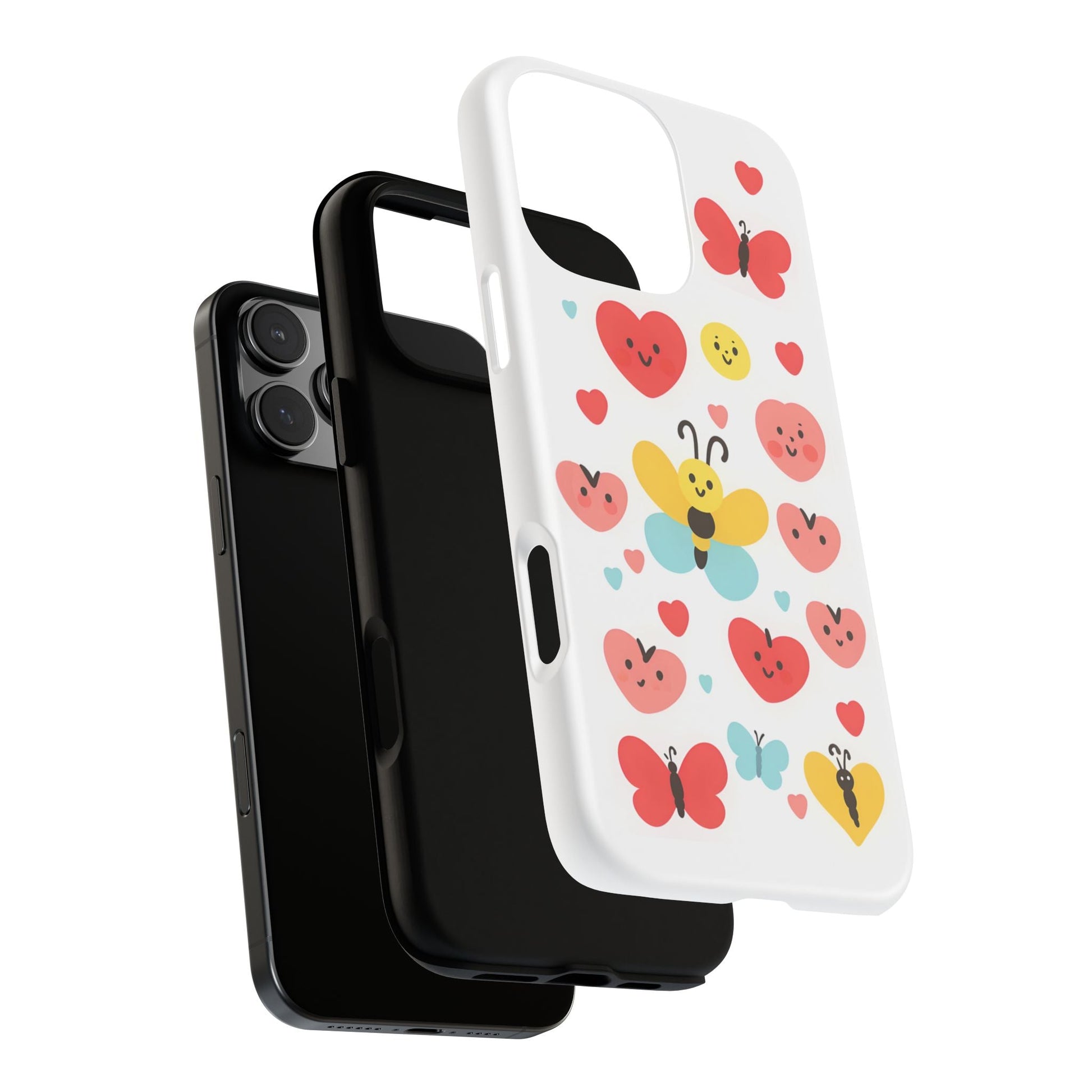 iphone case Happy Hearts Flutter