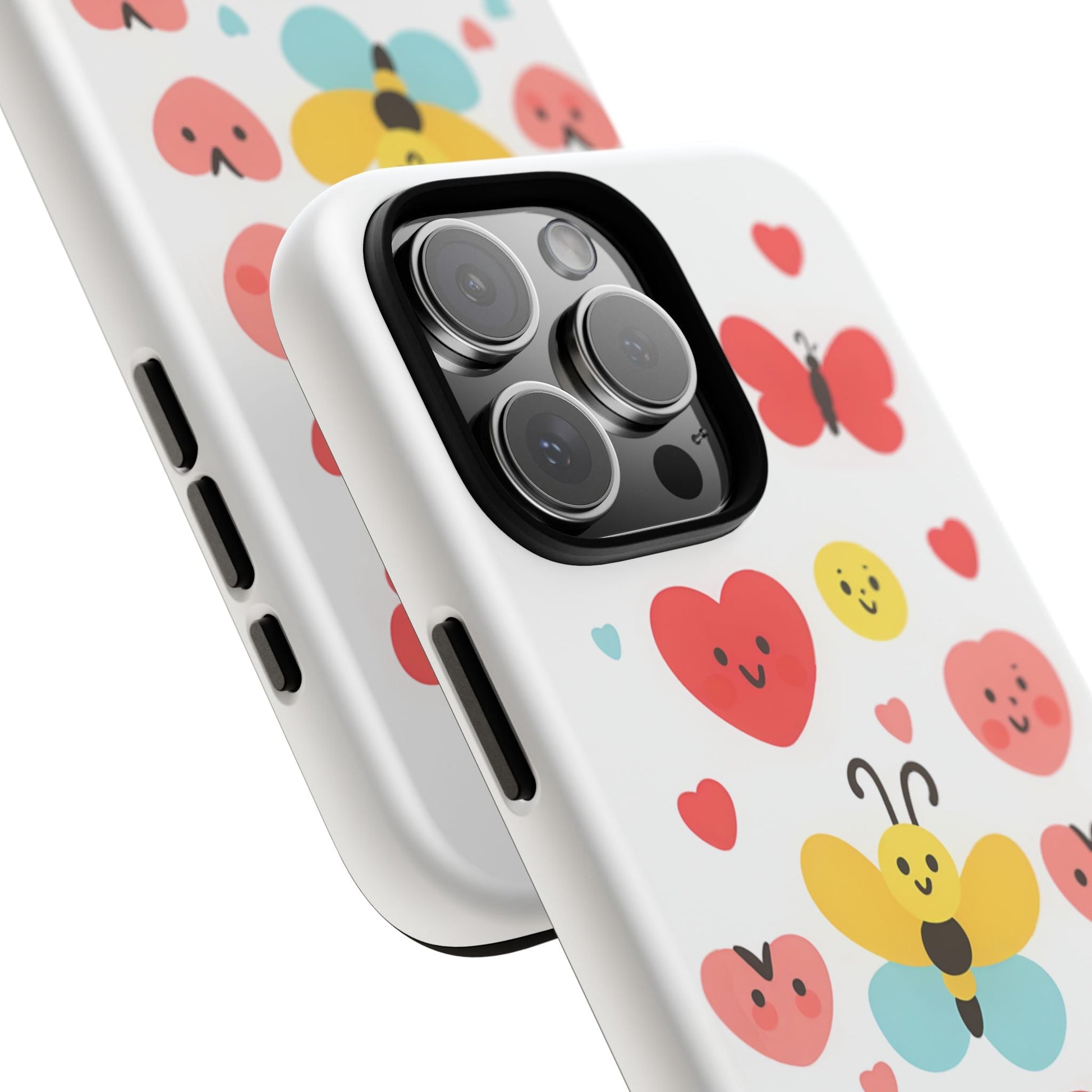 iphone case Happy Hearts Flutter