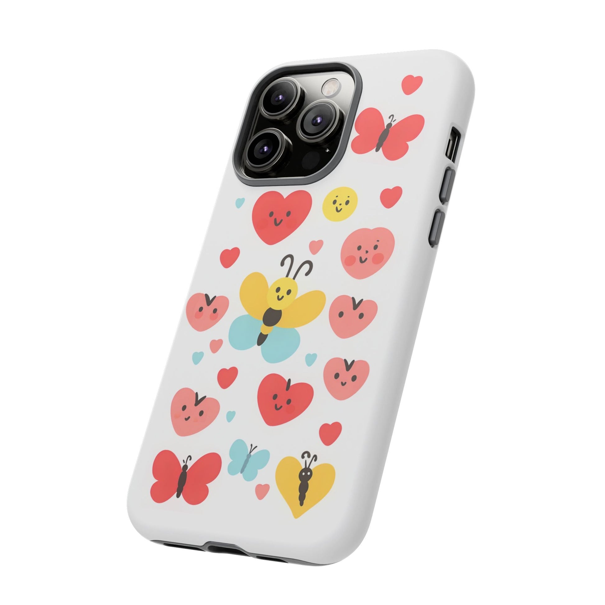 iphone case Happy Hearts Flutter