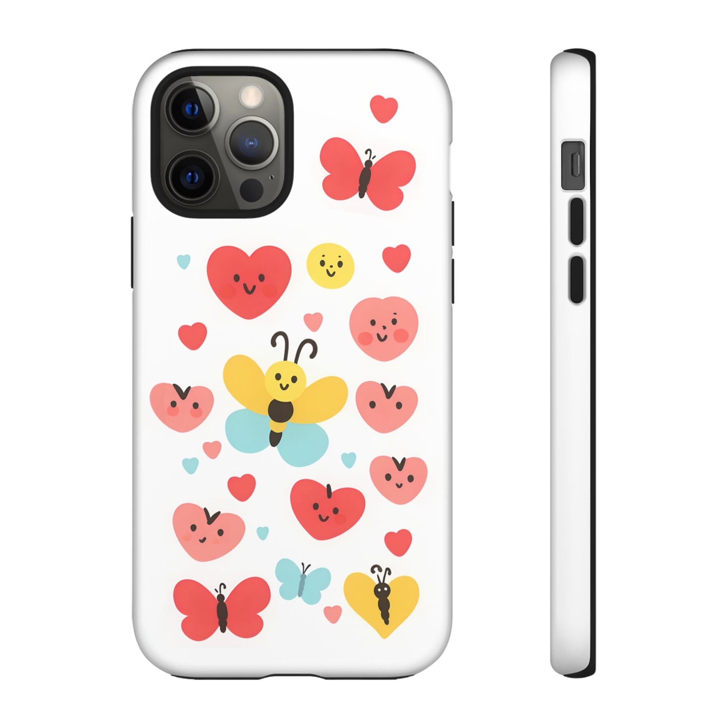 iphone case Happy Hearts Flutter iPhone 12 Pro