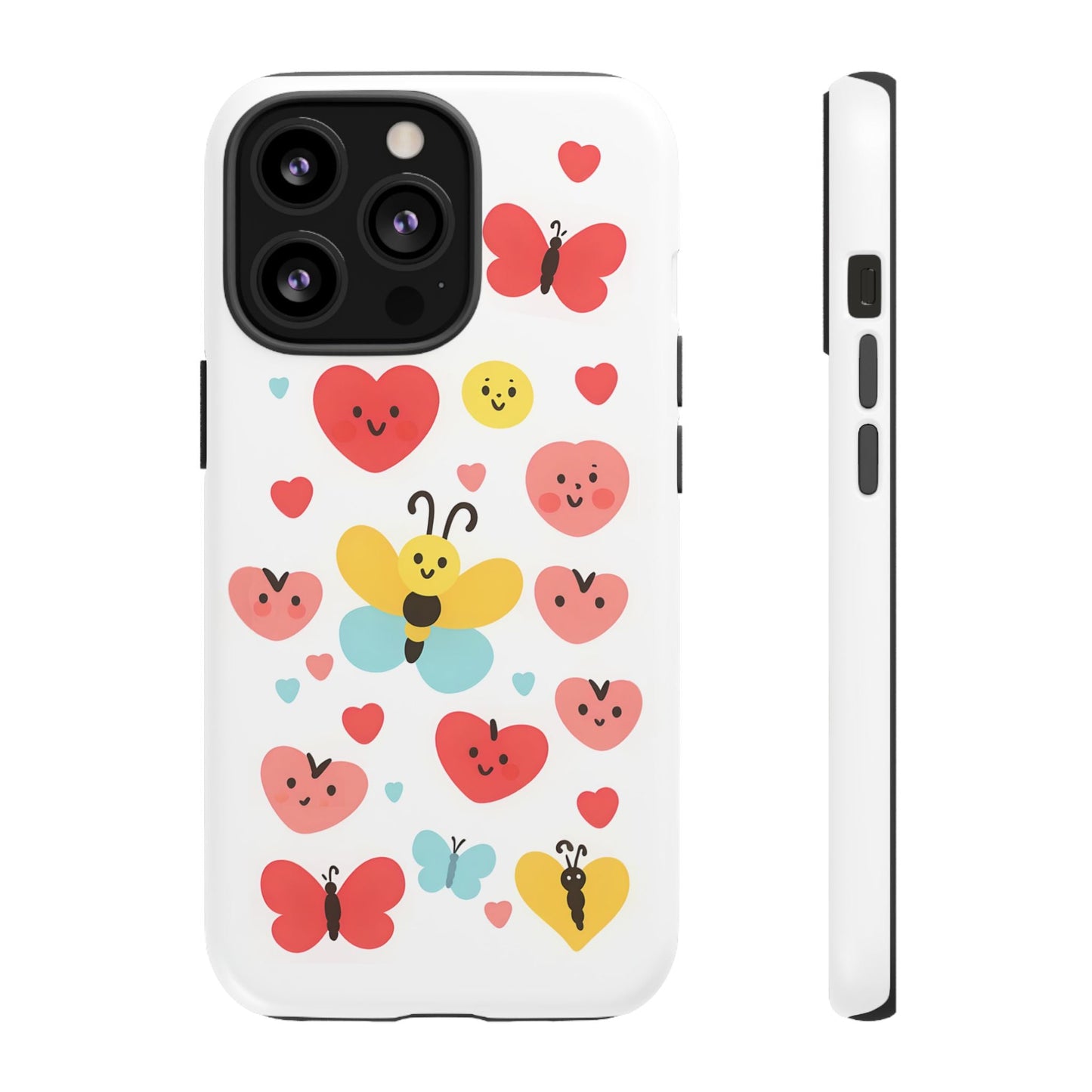 iphone case Happy Hearts Flutter iPhone 13 Pro