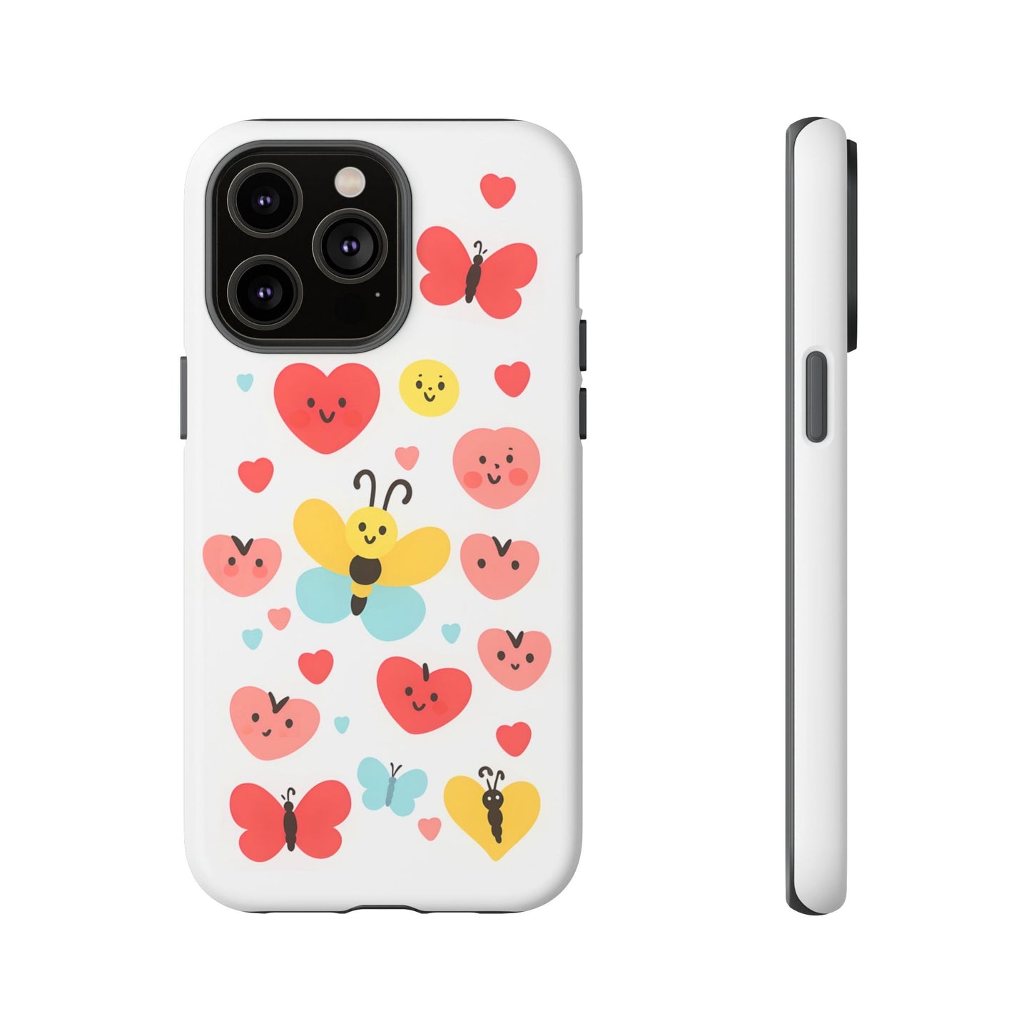 iphone case Happy Hearts Flutter iPhone 14 Pro Max