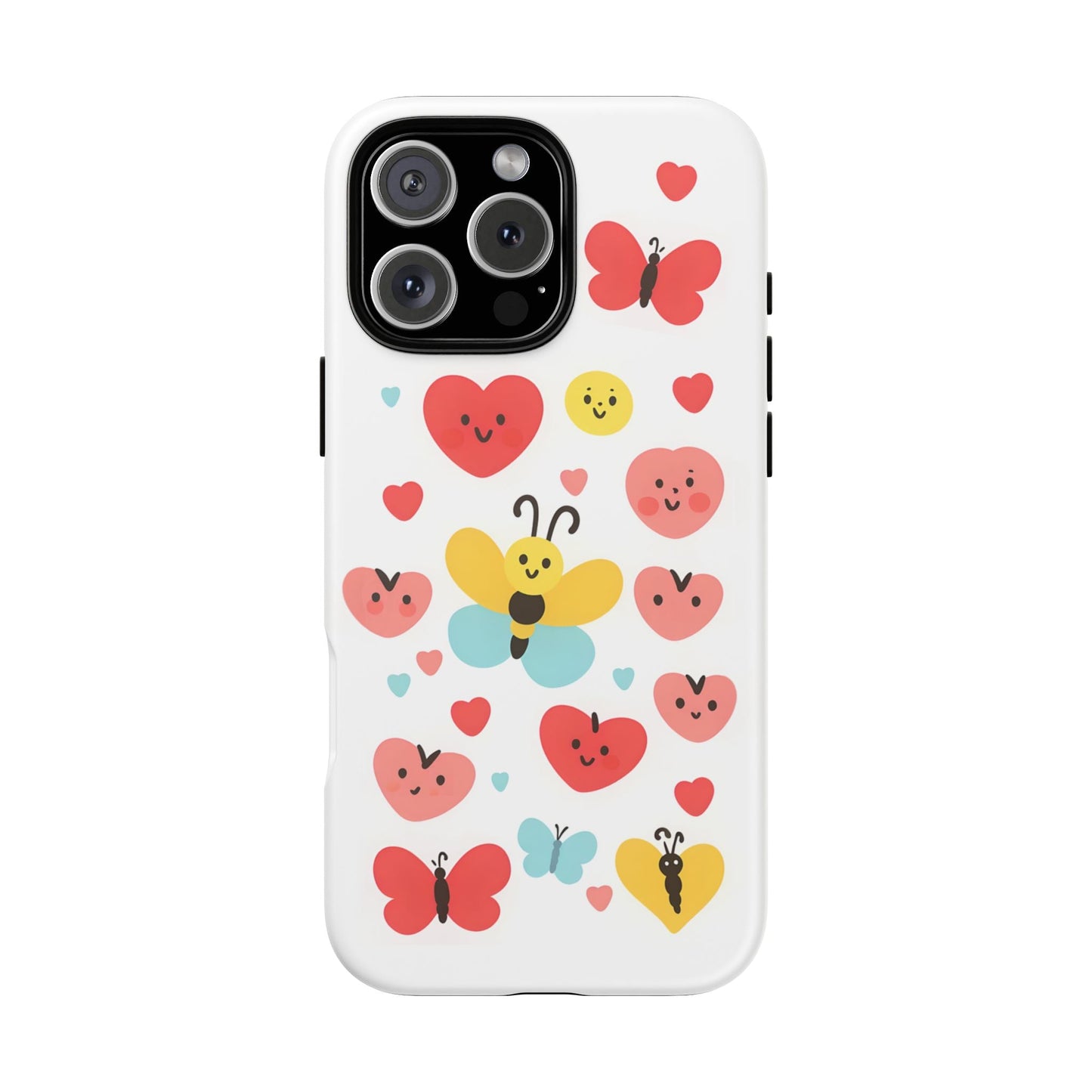 iphone case Happy Hearts Flutter iPhone 16 Pro Max
