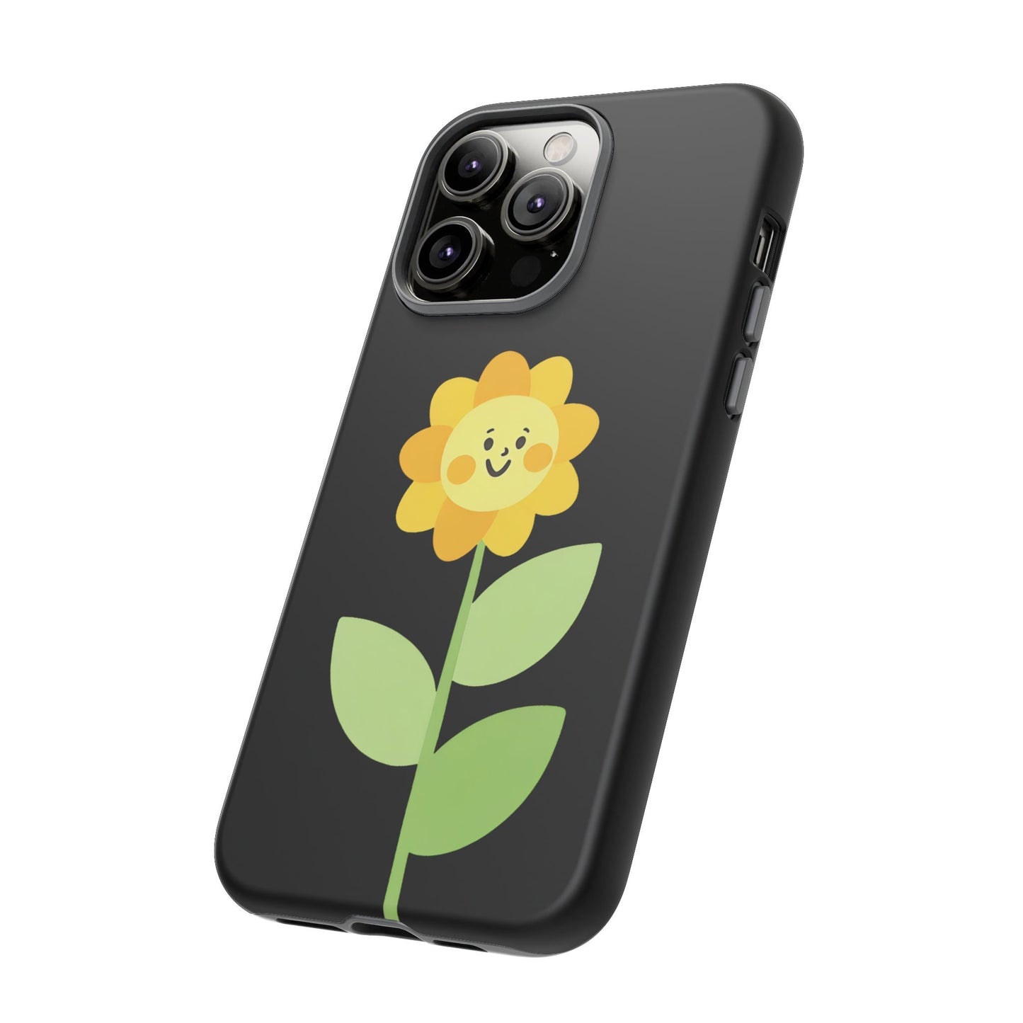 iphone case Happy Sunflower at Midnight