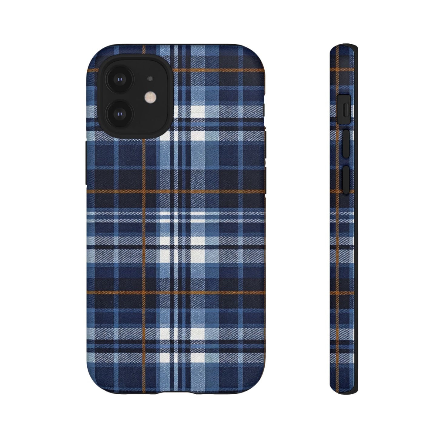 iphone case Indigo Denim Plaid iPhone 12 Mini