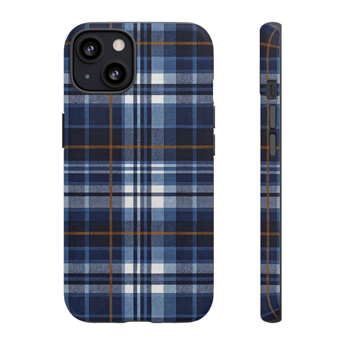 iphone case Indigo Denim Plaid iPhone 13