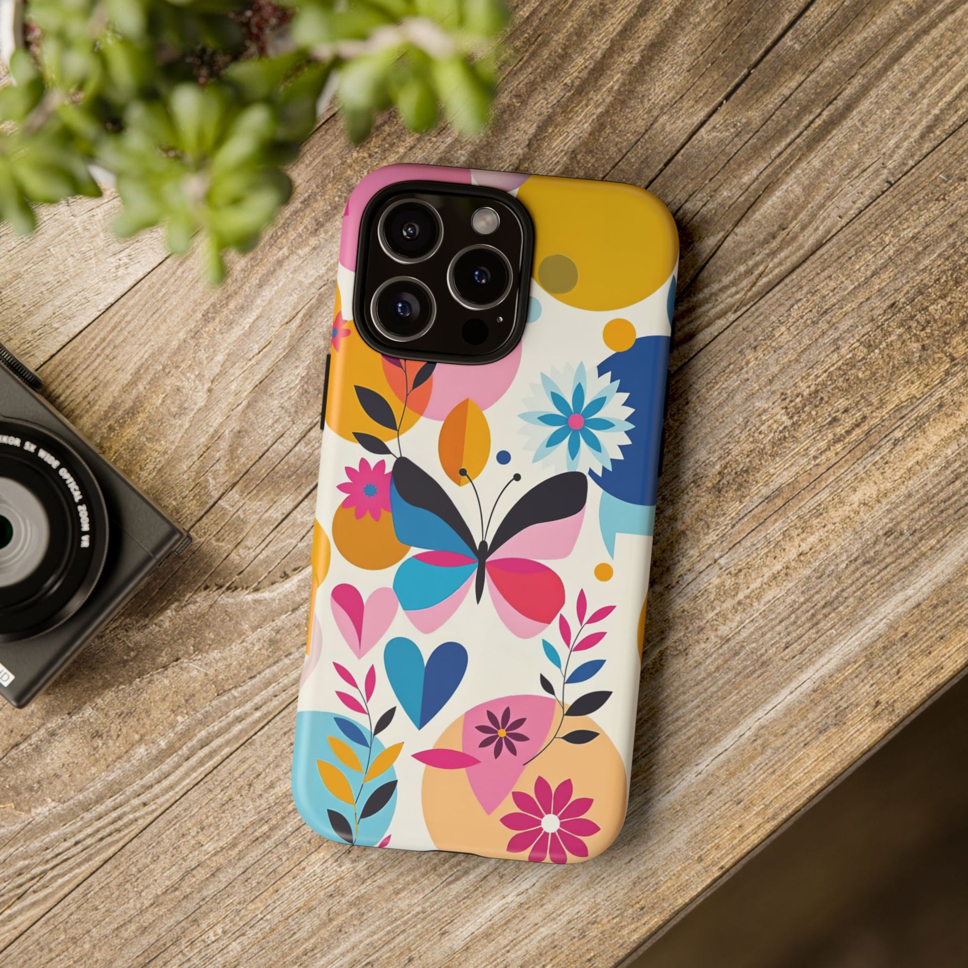 iphone case Joyful Butterfly Garden