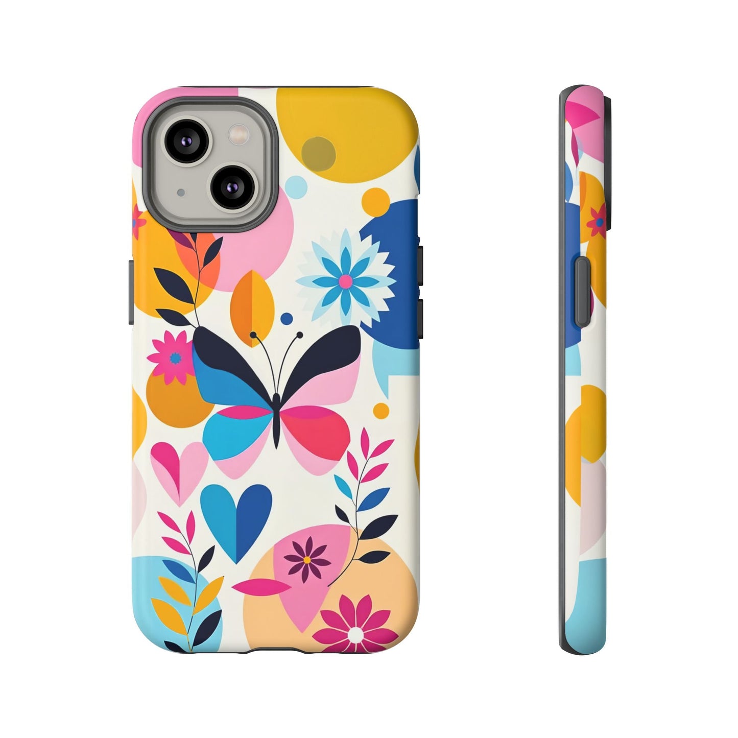 iphone case Joyful Butterfly Garden iPhone 14