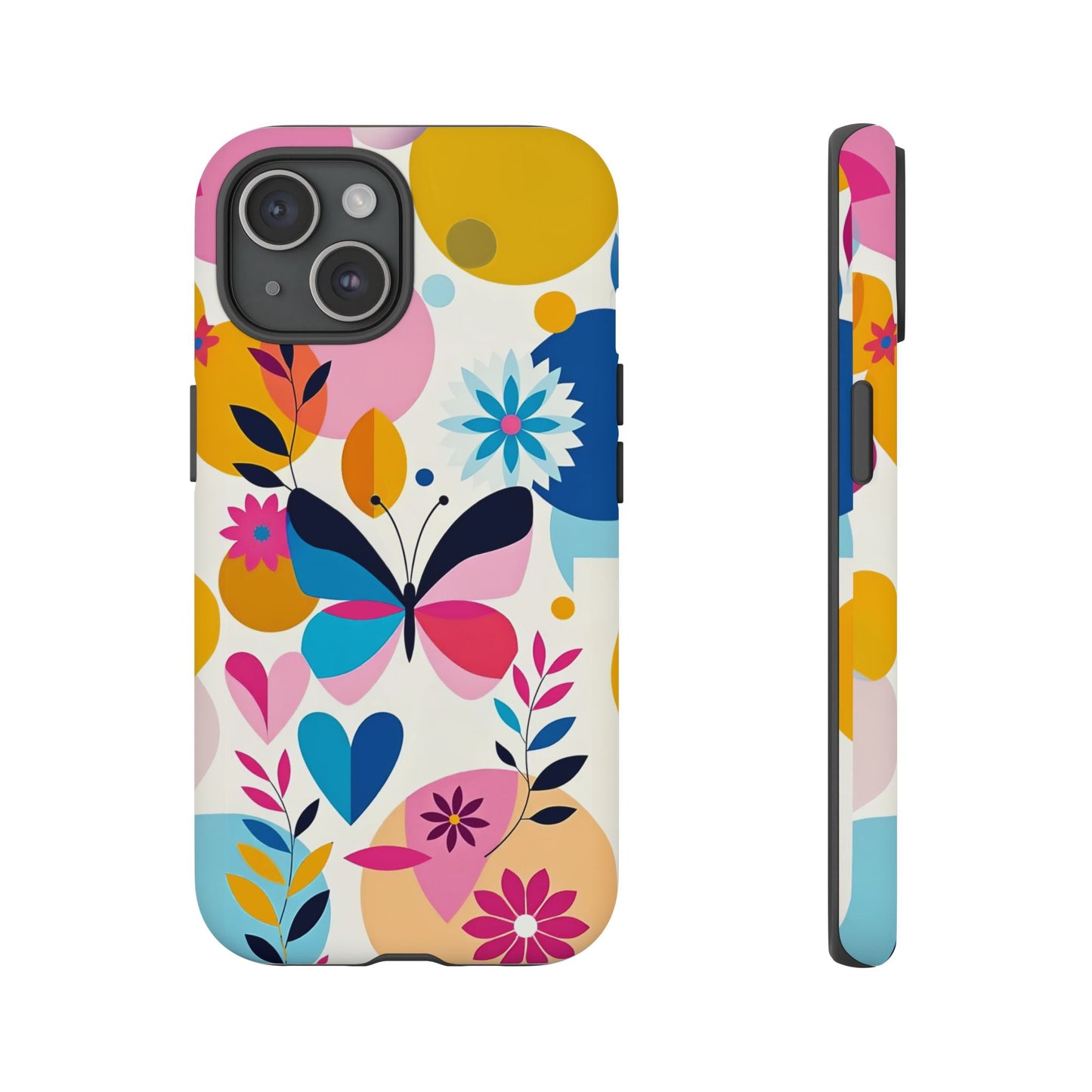 iphone case Joyful Butterfly Garden iPhone 15