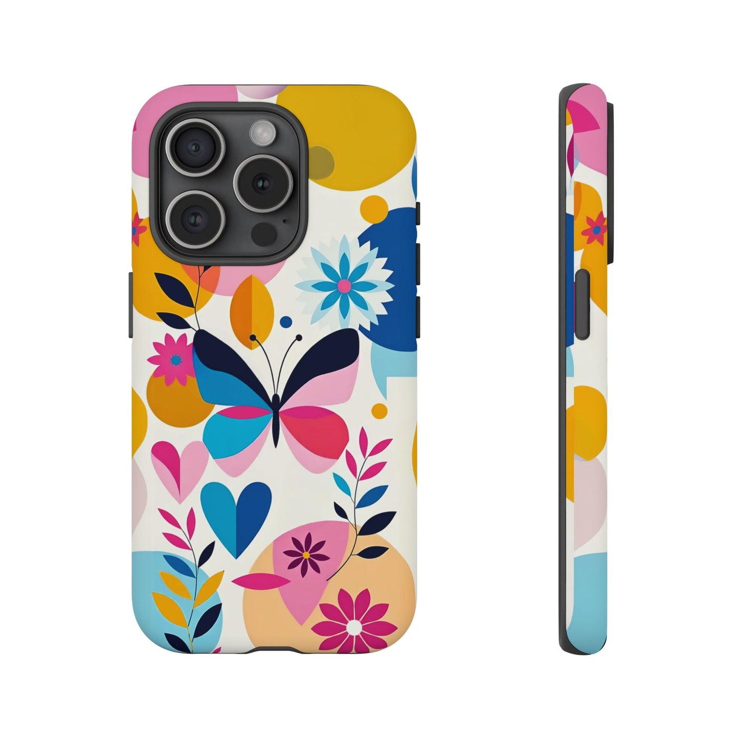 iphone case Joyful Butterfly Garden iPhone 15 Pro