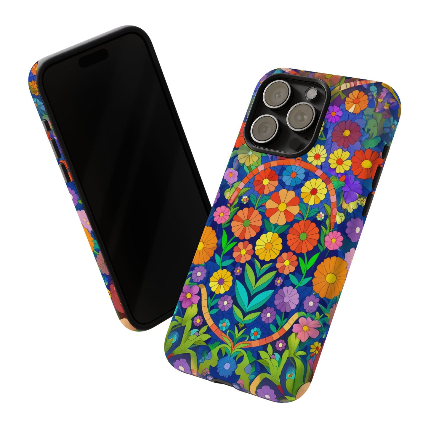 iphone case Kaleidoscope Garden Mandala