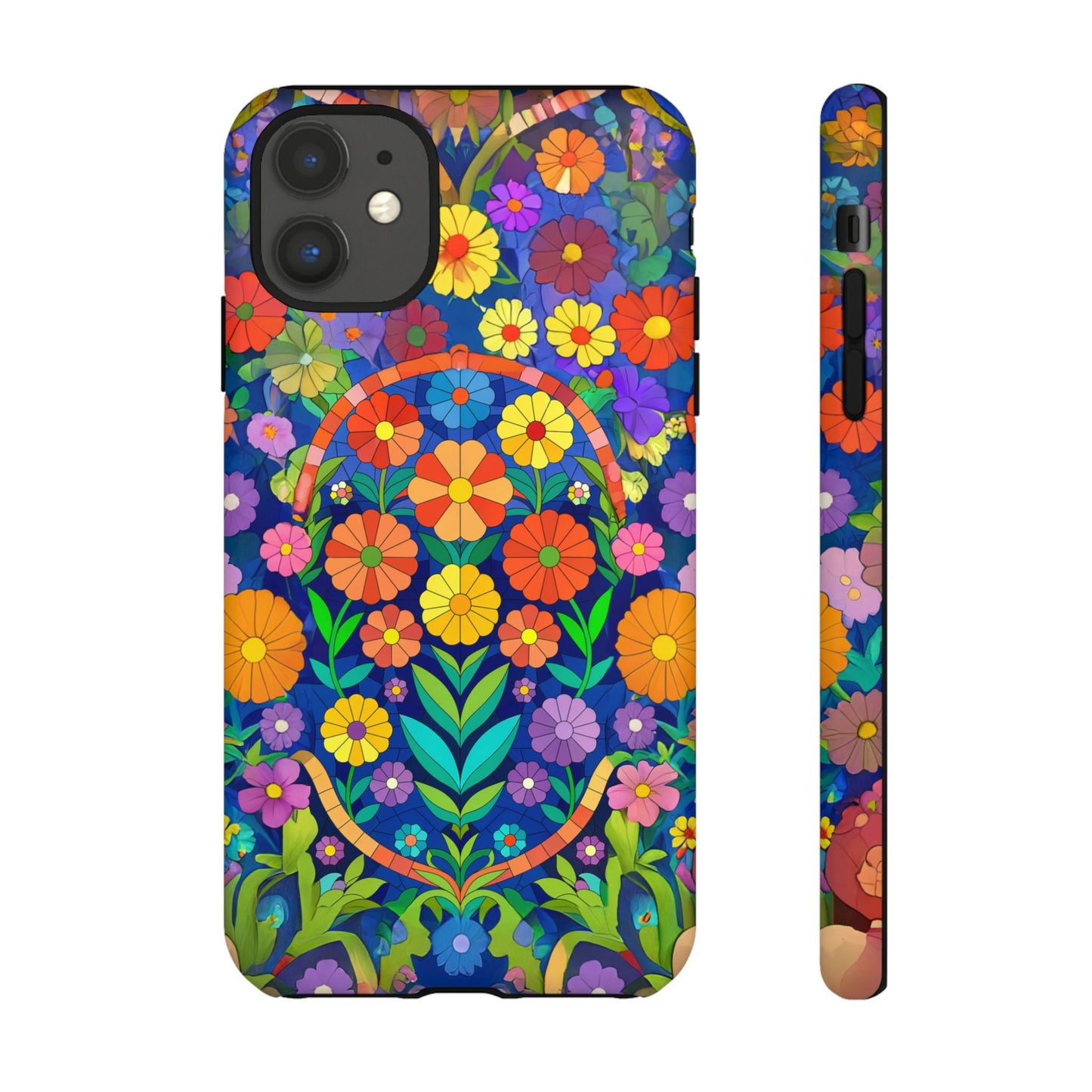 iphone case Kaleidoscope Garden Mandala iPhone 11
