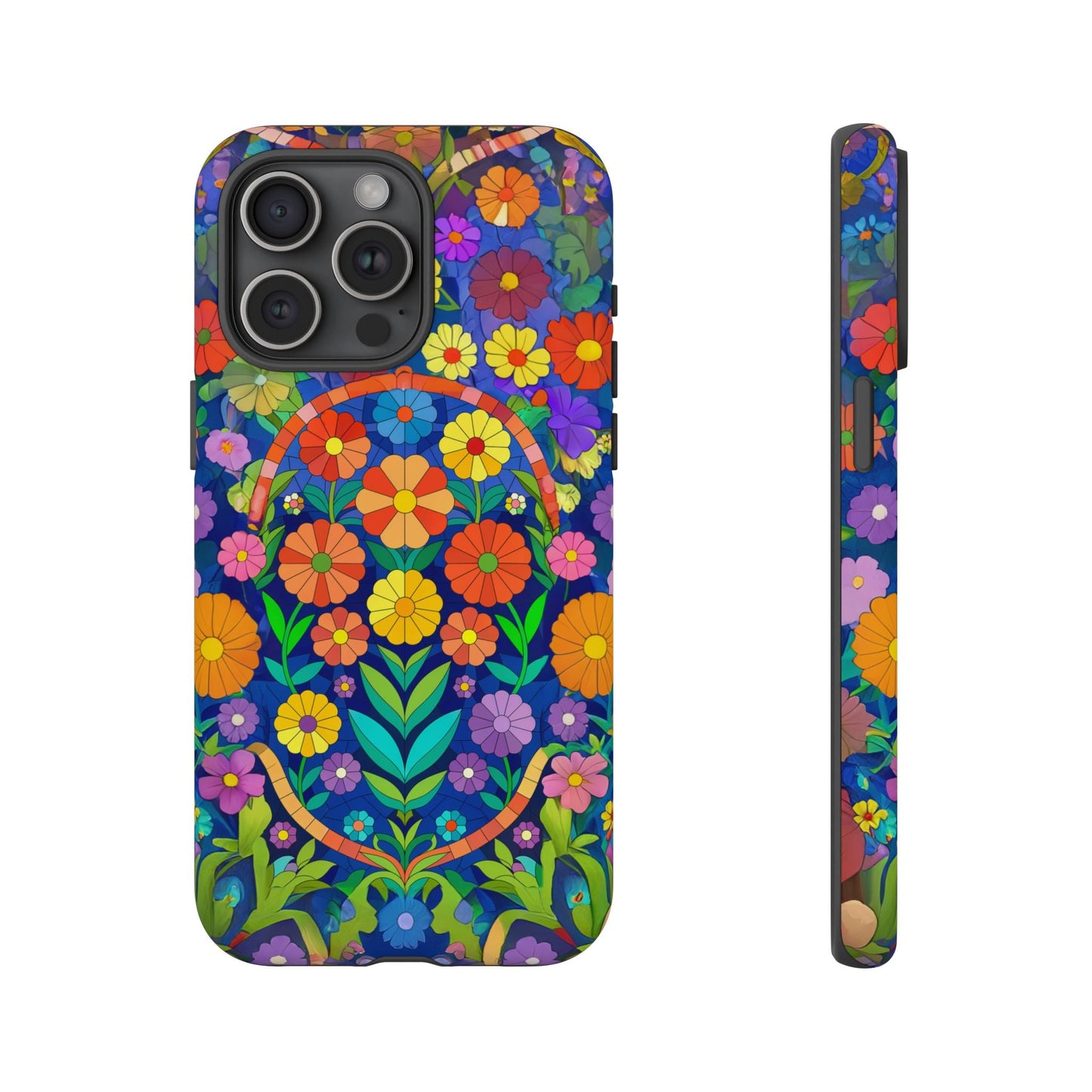 iphone case Kaleidoscope Garden Mandala iPhone 15 Pro Max