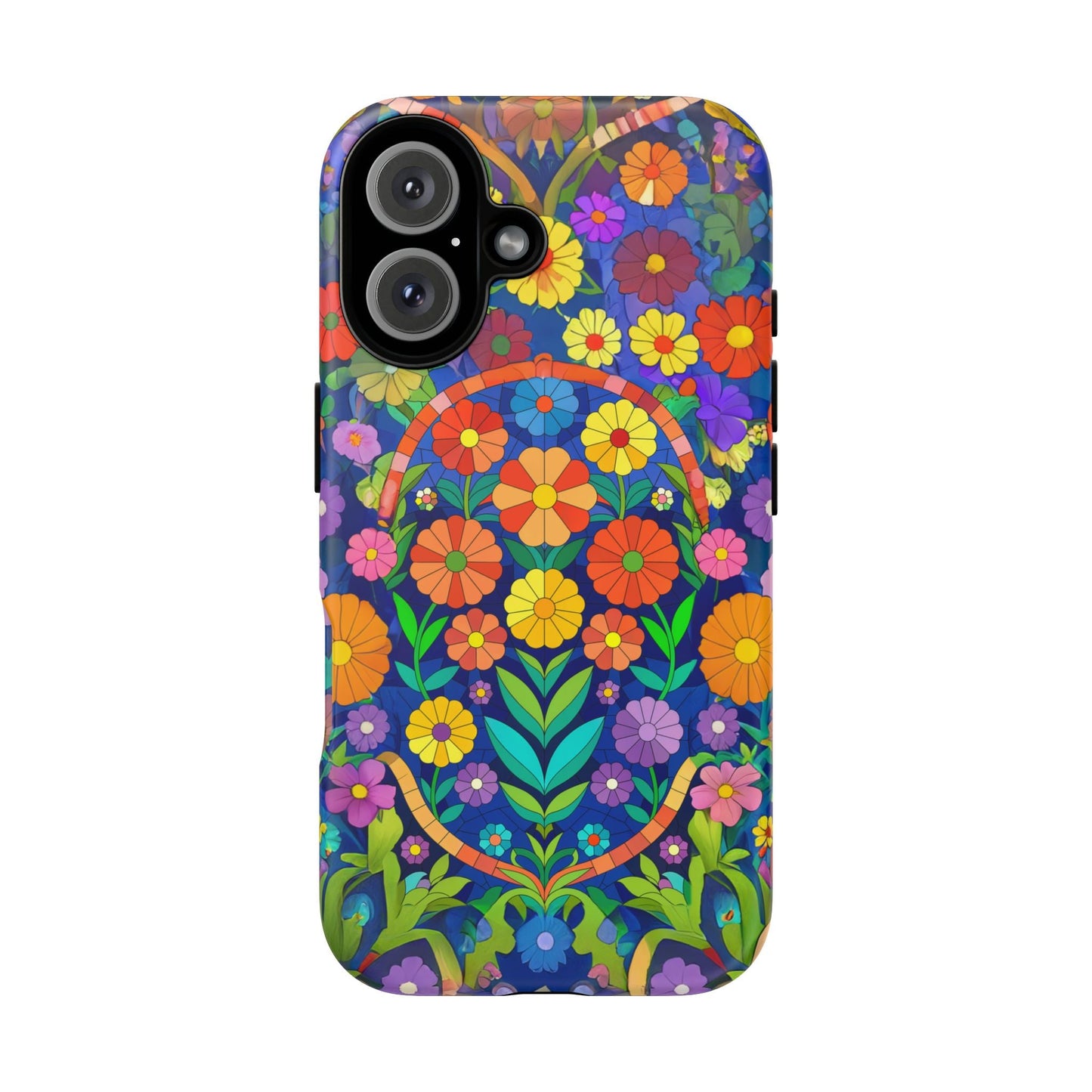 iphone case Kaleidoscope Garden Mandala iPhone 16
