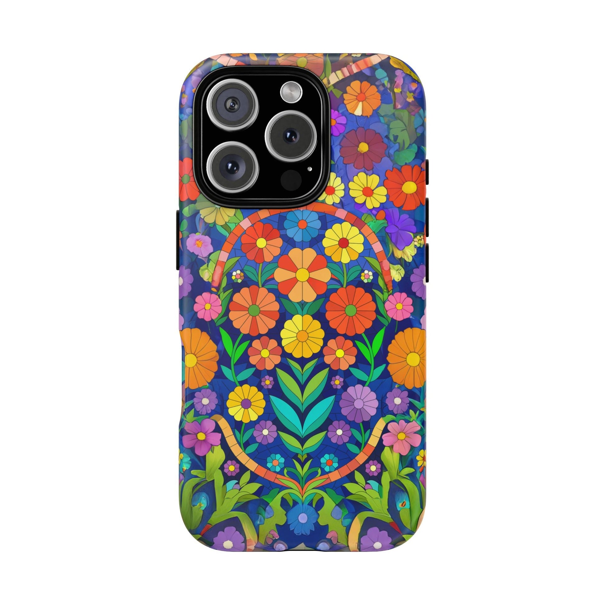 iphone case Kaleidoscope Garden Mandala iPhone 16 Pro
