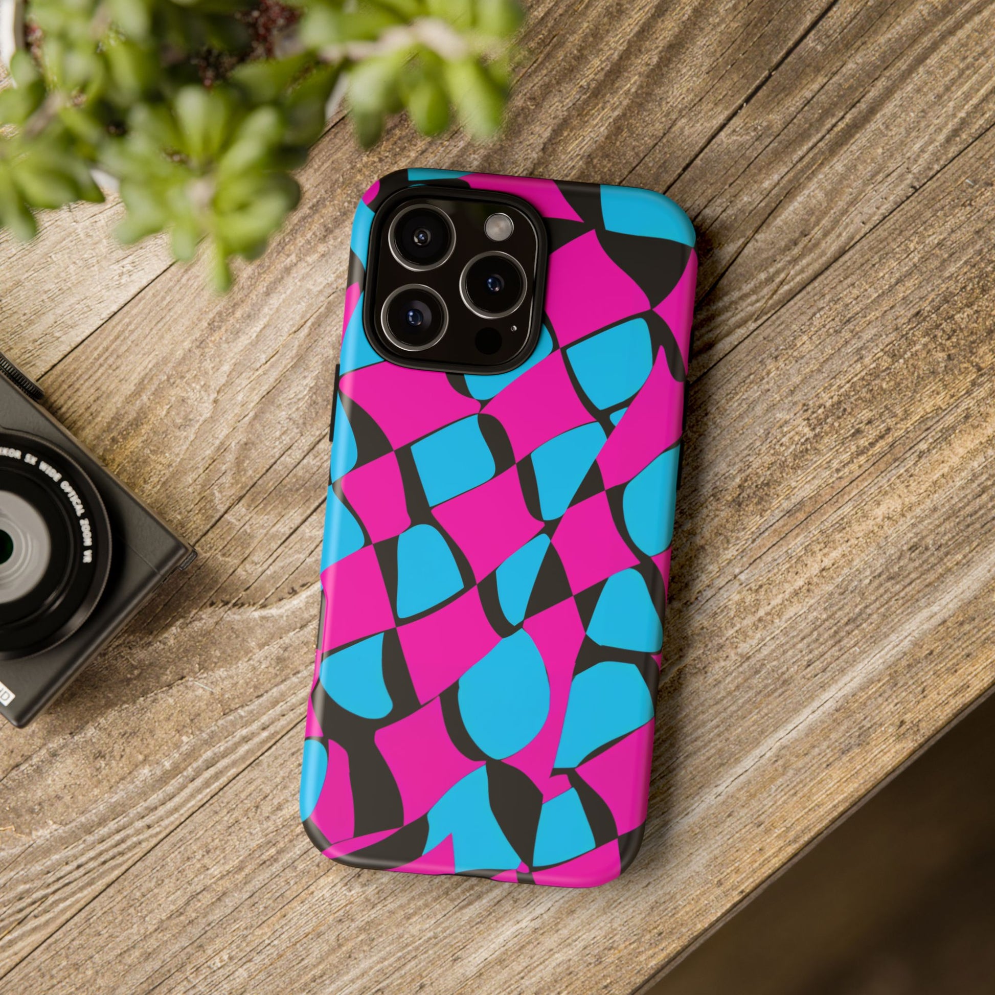 iphone case Liquid Neon Symphony