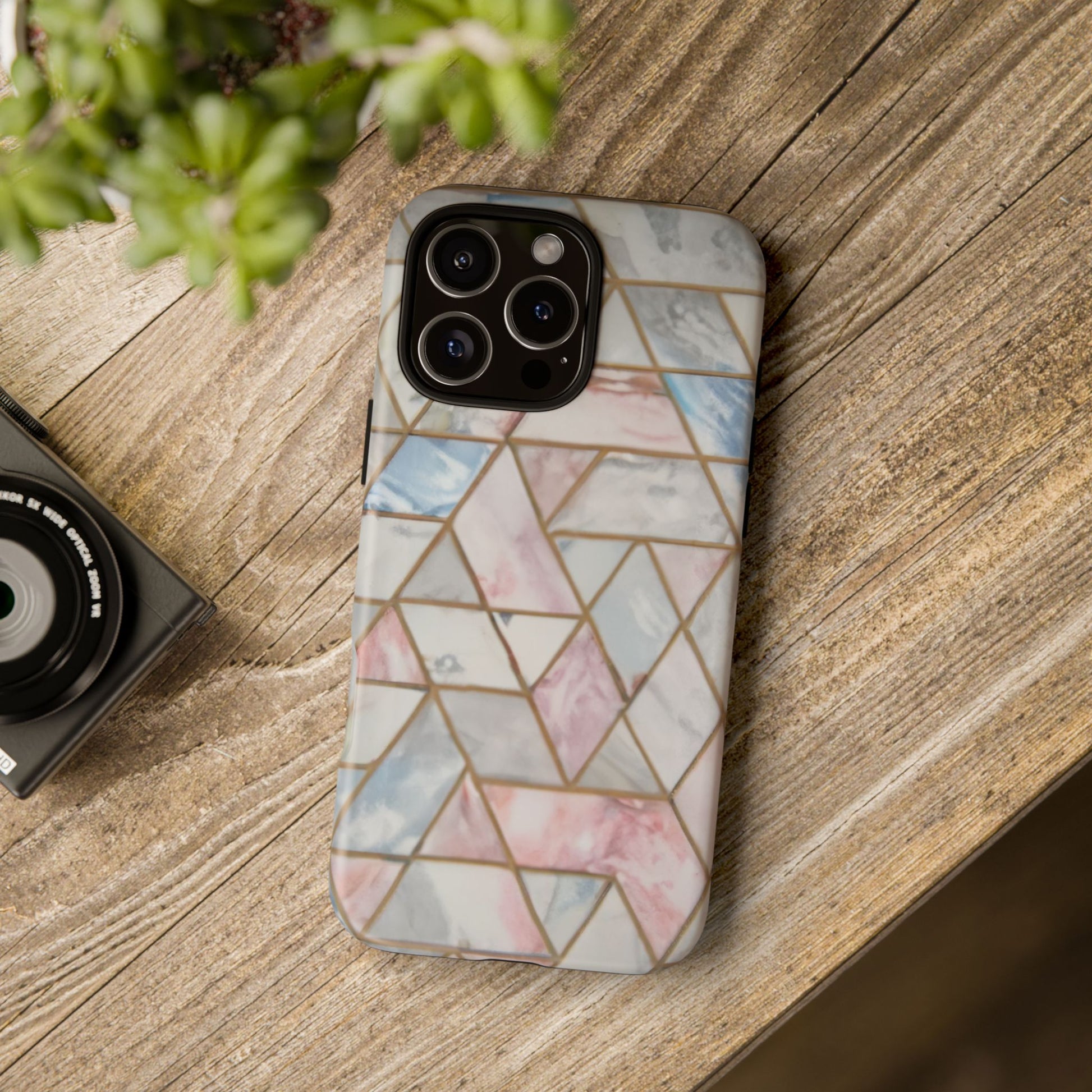 iphone case Marble Prism Elegance
