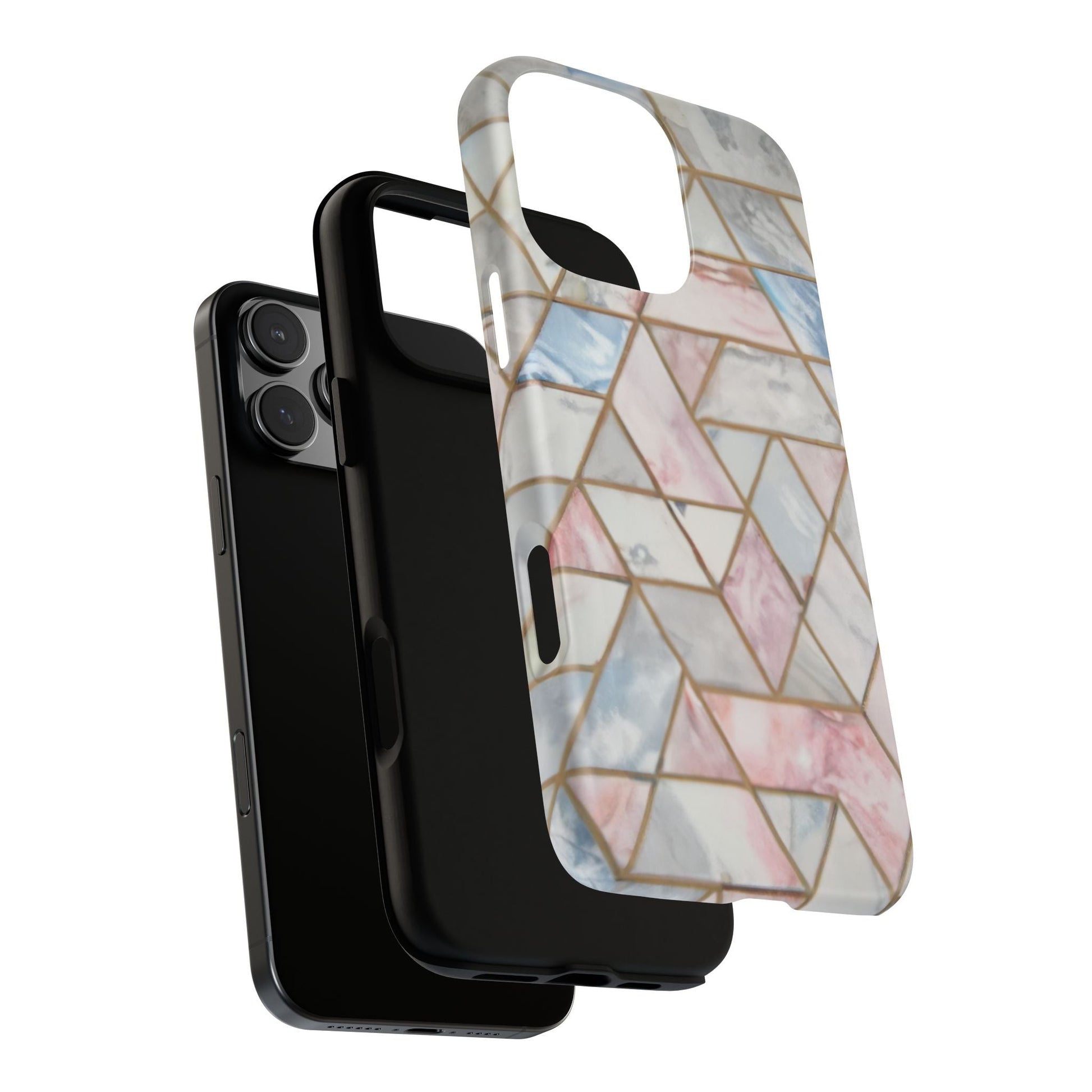iphone case Marble Prism Elegance